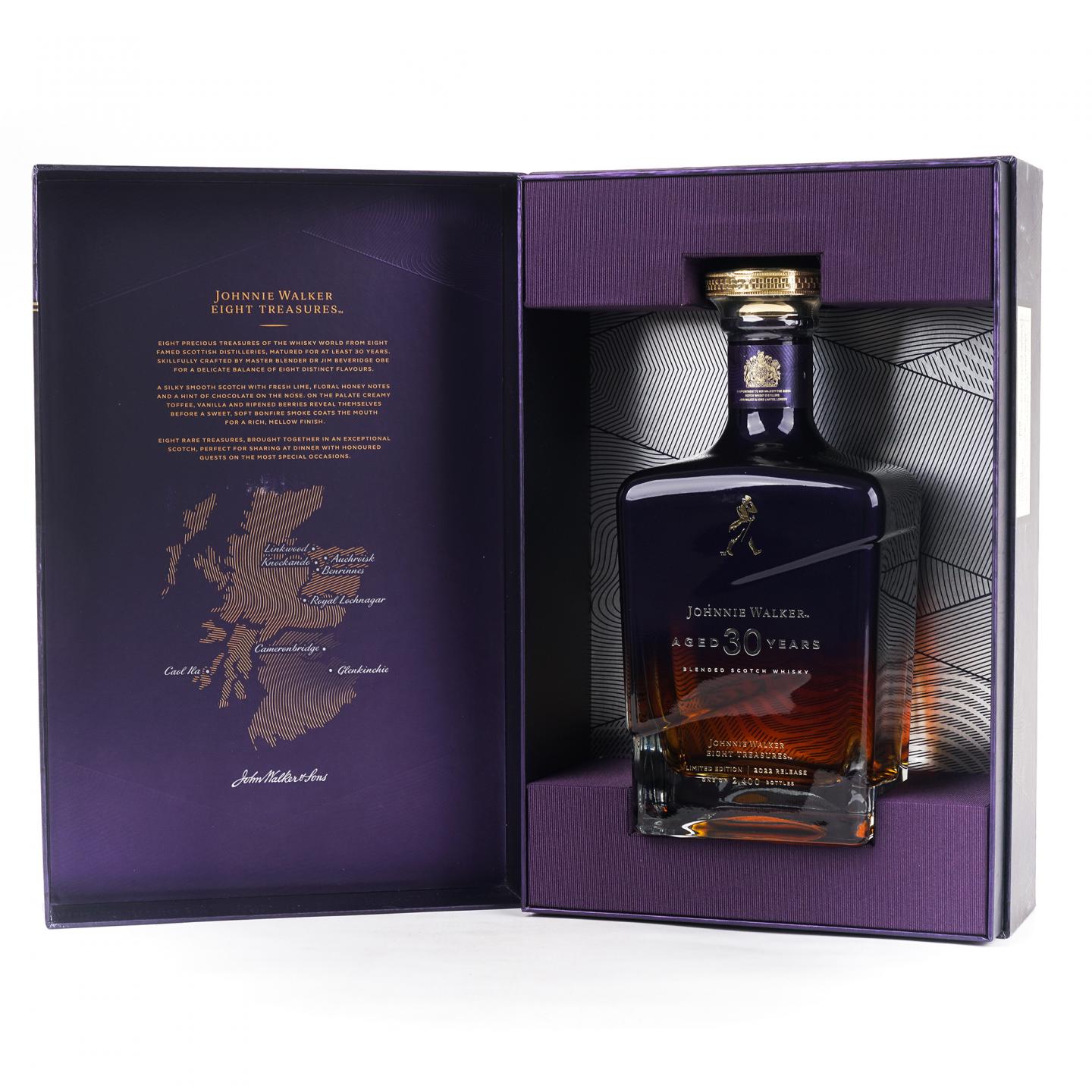 尊尼获加 30年 2022 Eight Treasures限定版 750ml