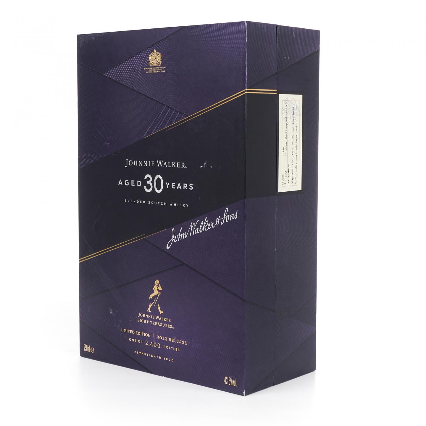 尊尼获加 30年 2022 Eight Treasures限定版 750ml