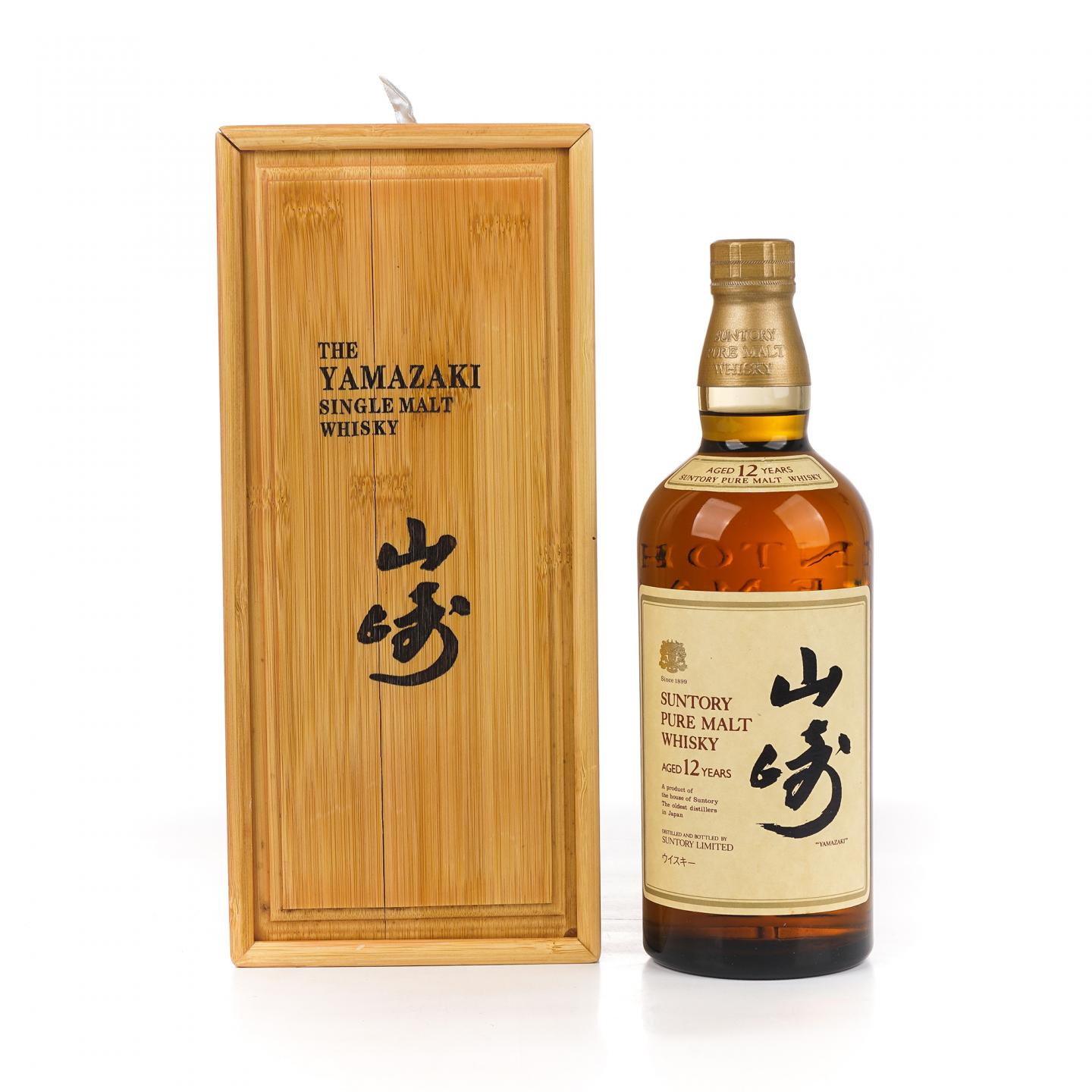 山崎 12年 金狮标 750ml 非原盒