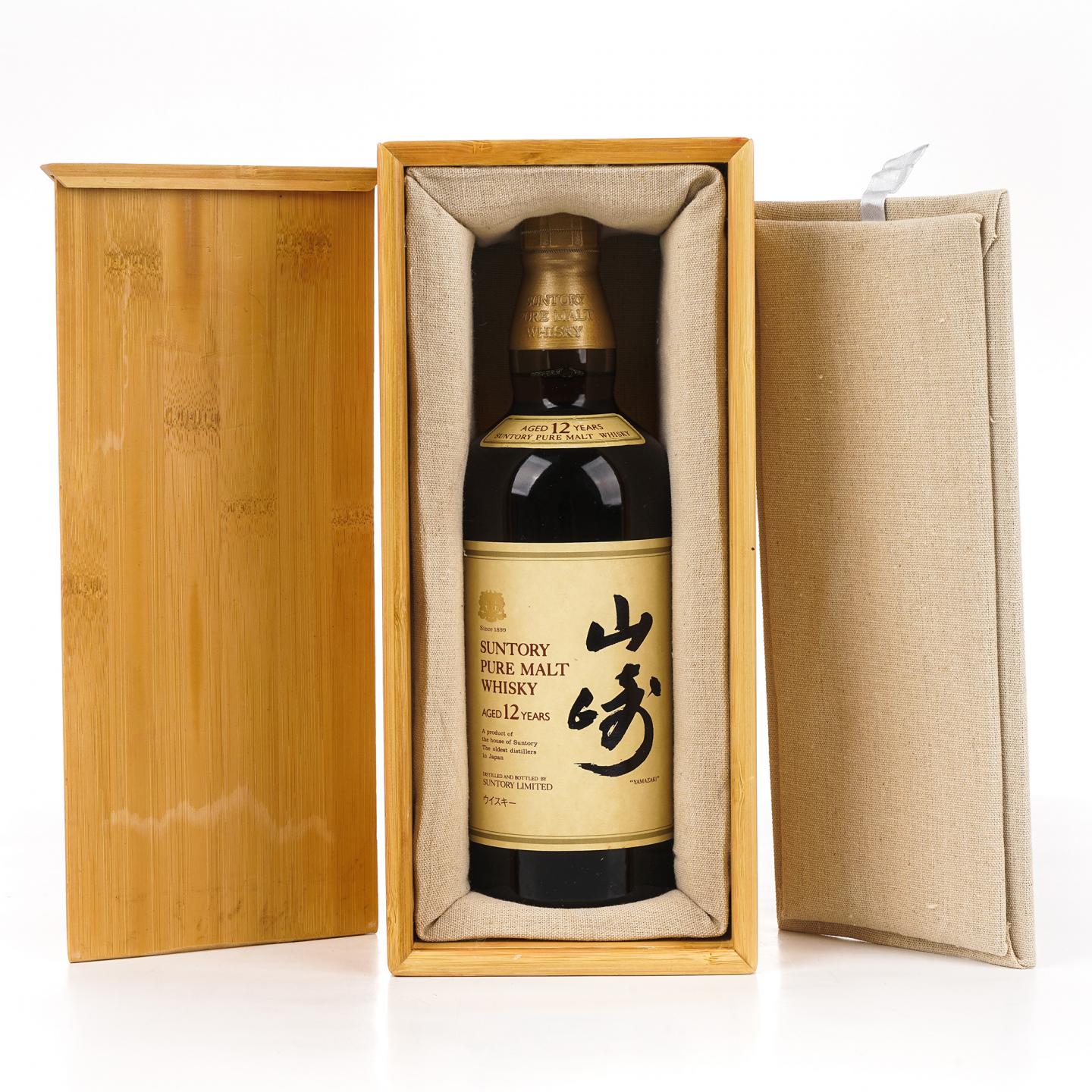 山崎 12年 金狮标 750ml 非原盒