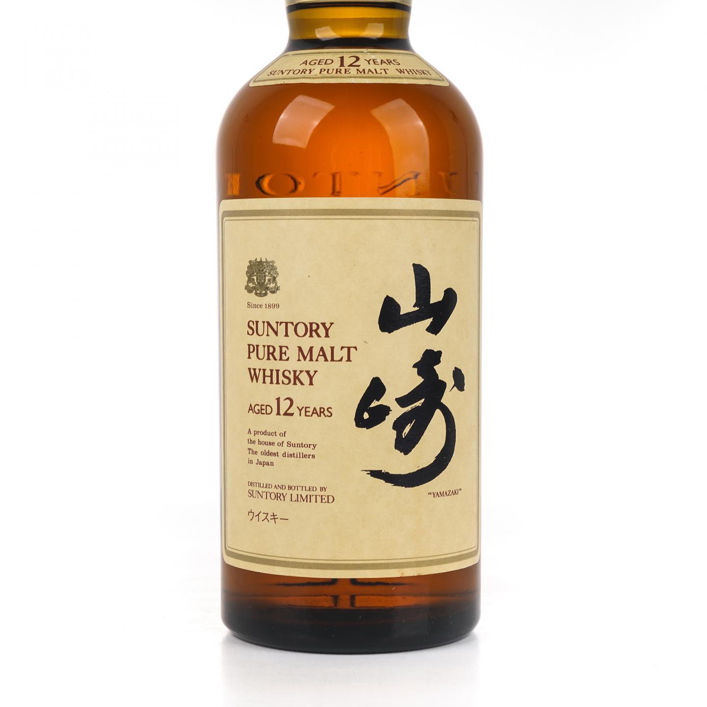 山崎 12年 金狮标 750ml 非原盒