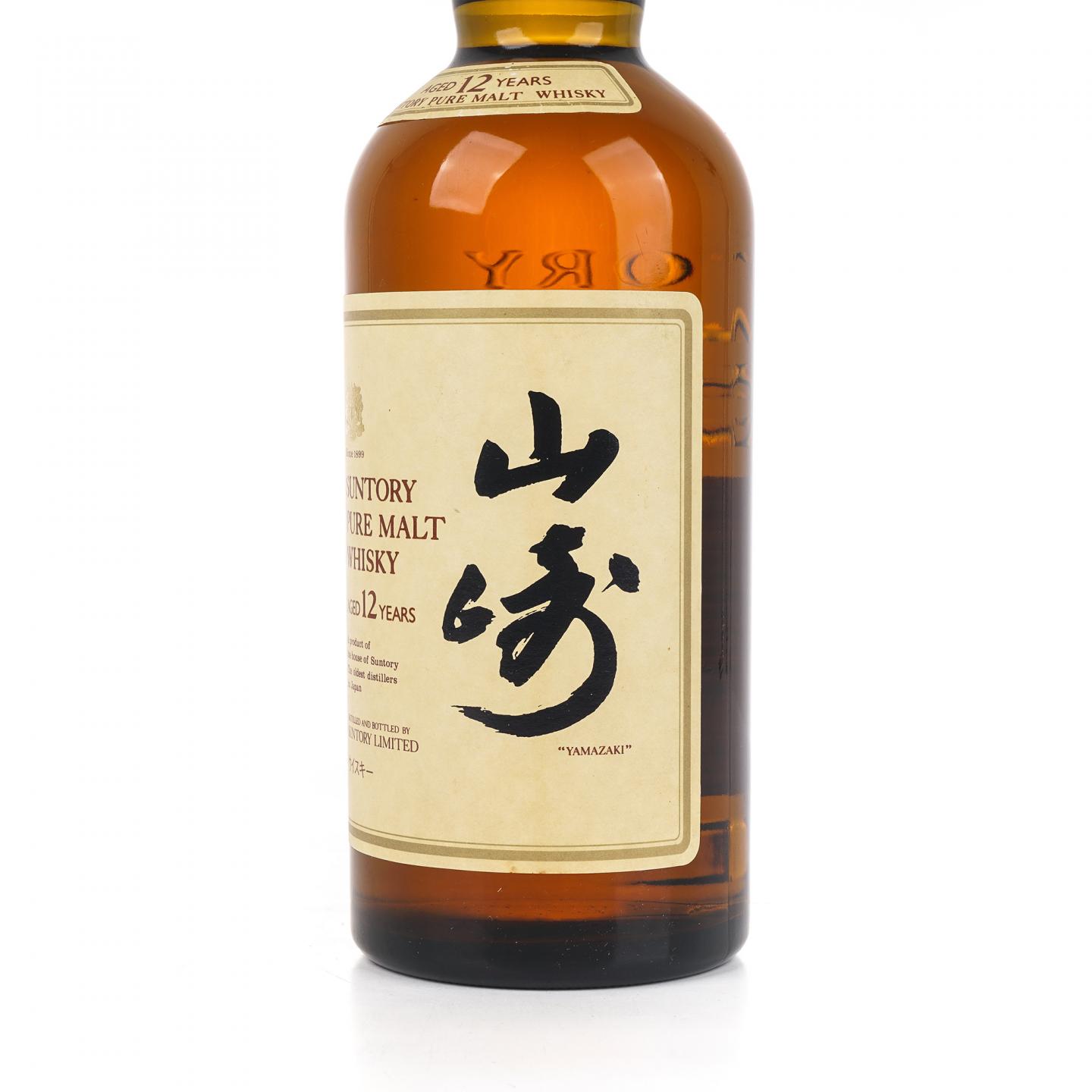 山崎 12年 金狮标 750ml 非原盒