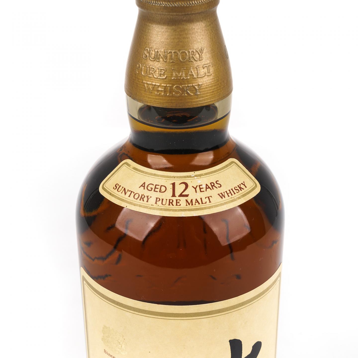山崎 12年 金狮标 750ml 非原盒