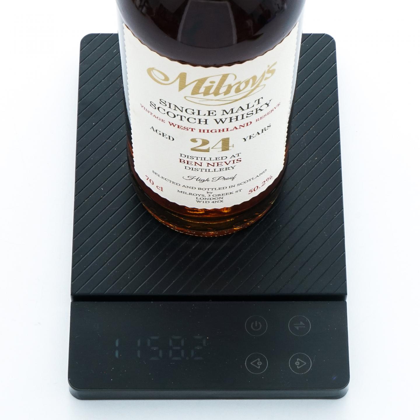 本尼维斯 24年 1996-2021 雪莉桶#1485 Milroy's