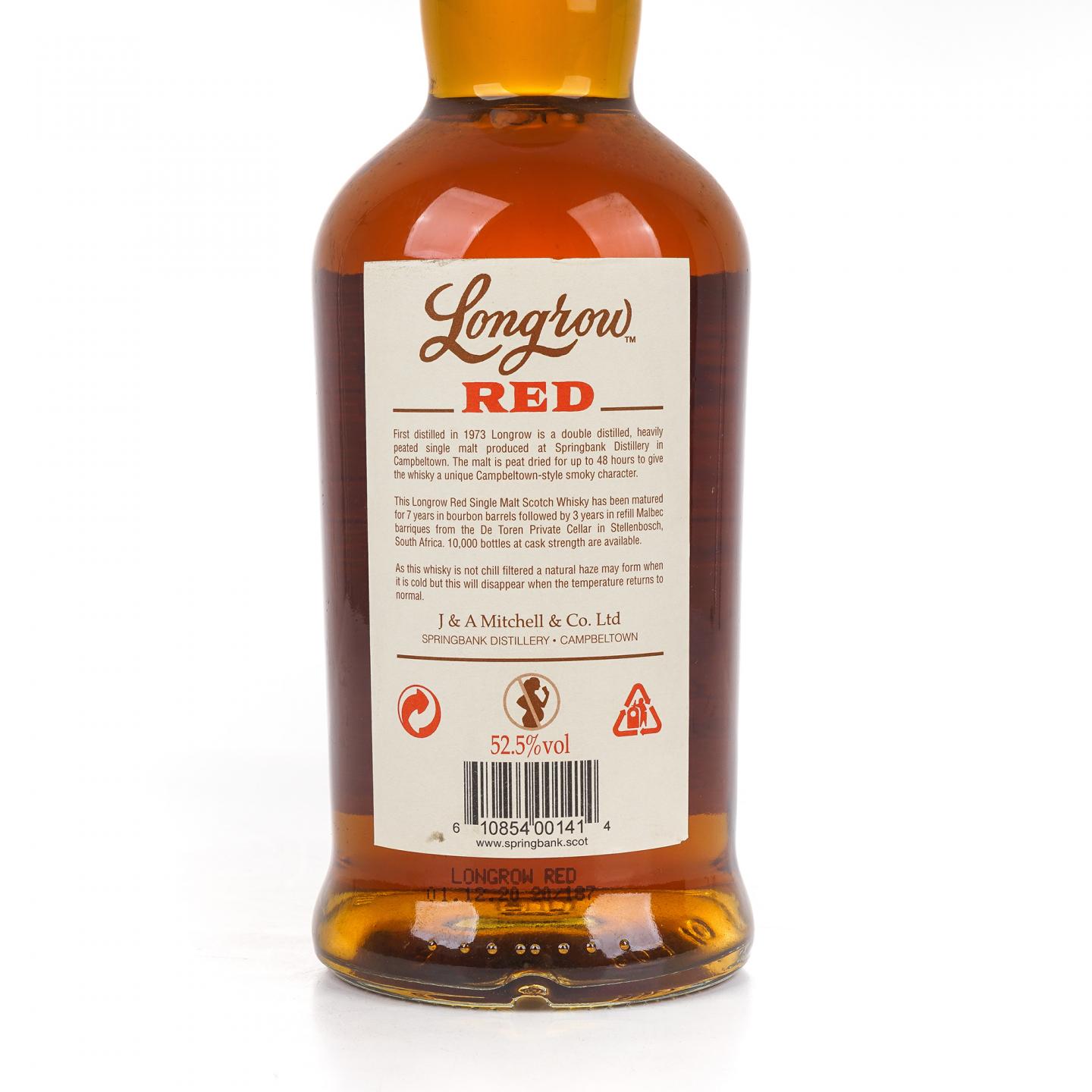 朗格罗 10年 2020 Red 52.5%