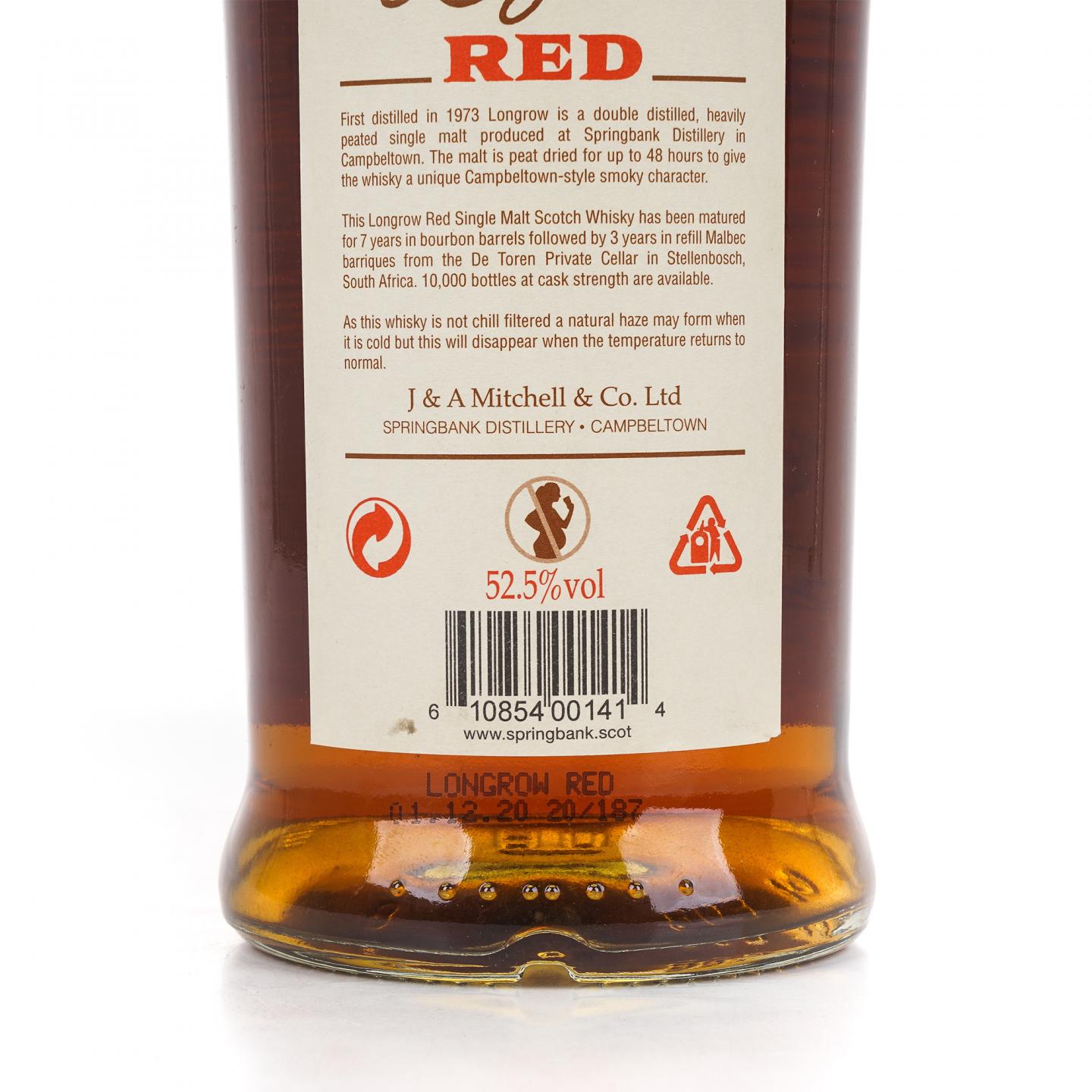 朗格罗 10年 2020 Red 52.5%