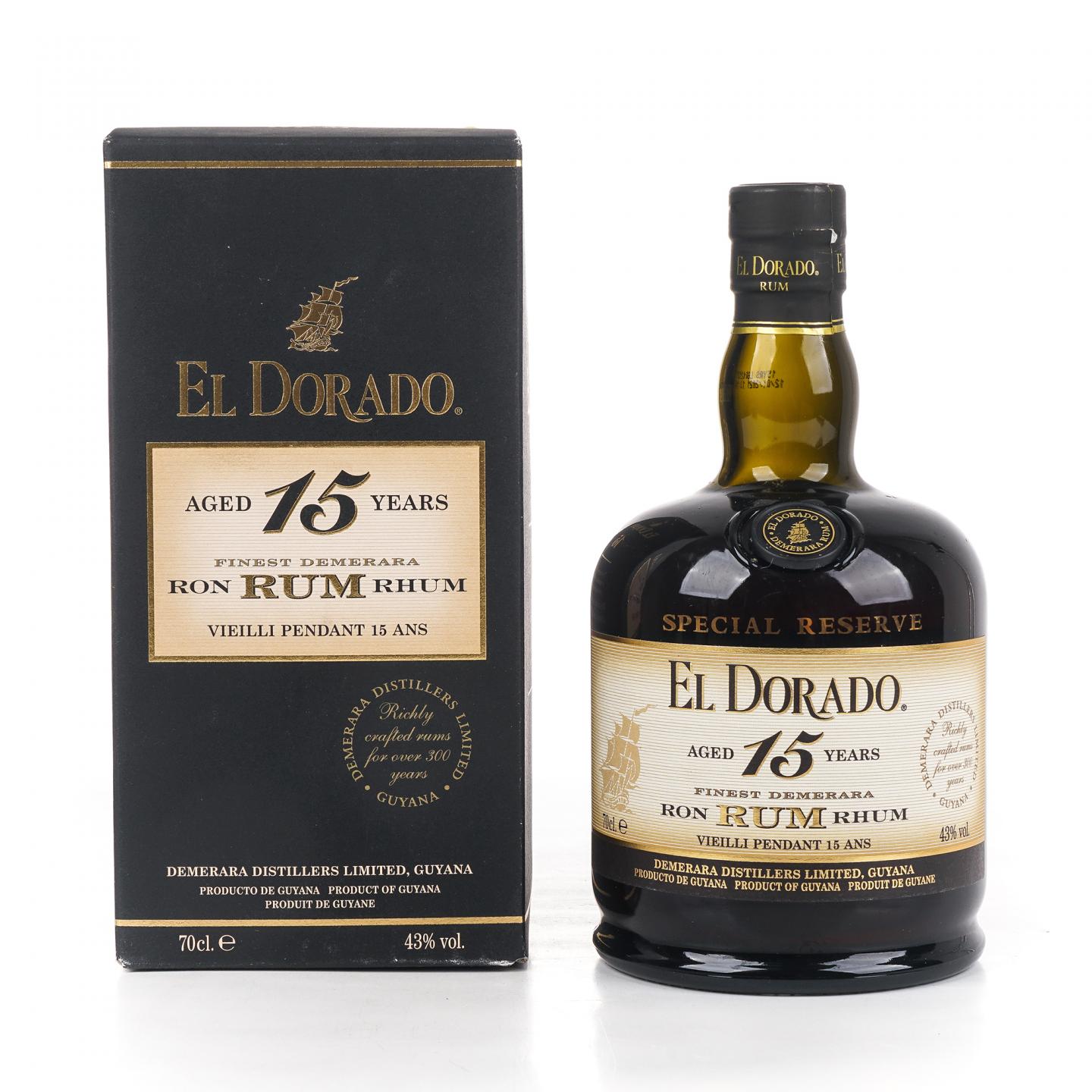 El Dorado 15年 圭亚那朗姆酒