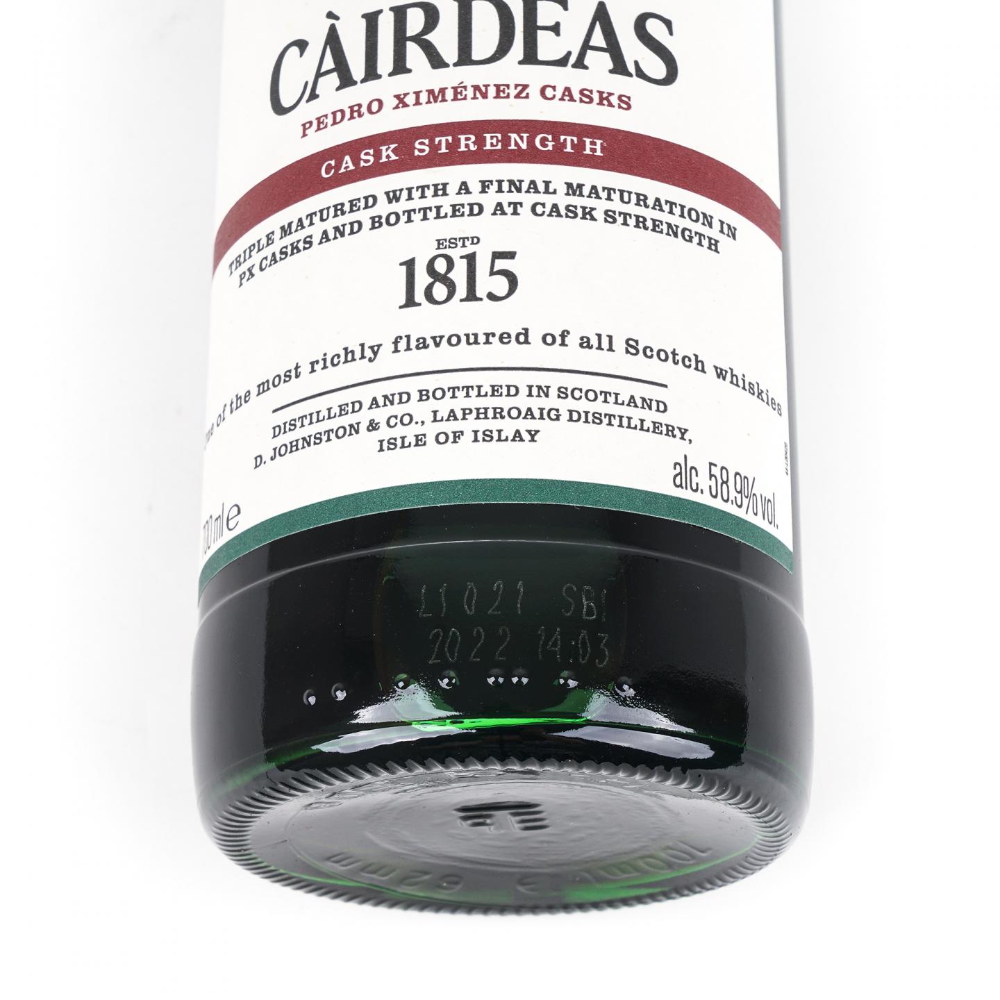 拉弗格 Feis Ile 2021 岛节 Cairdeas 桶强