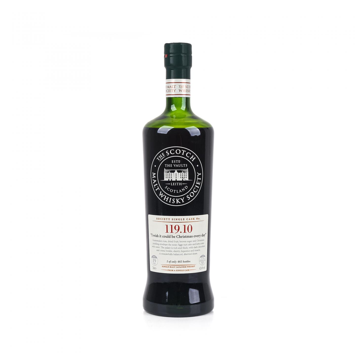 SMWS 119.10 山崎 19年 雪莉桶