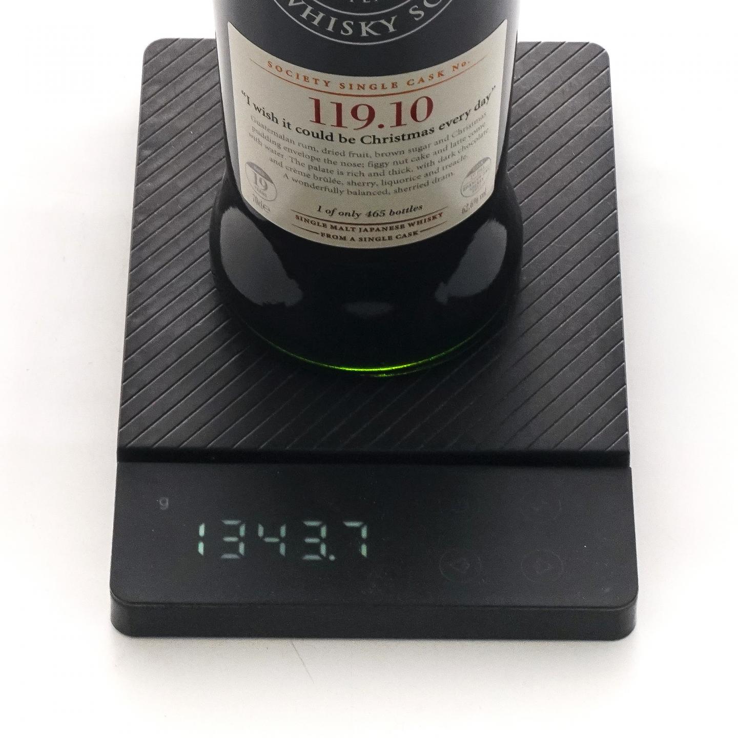 SMWS 119.10 山崎 19年 雪莉桶