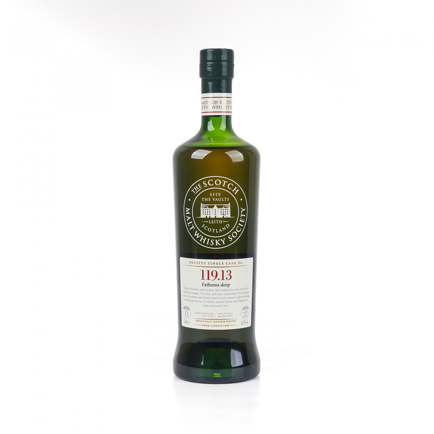 SMWS 119.13 山崎 11年 2003