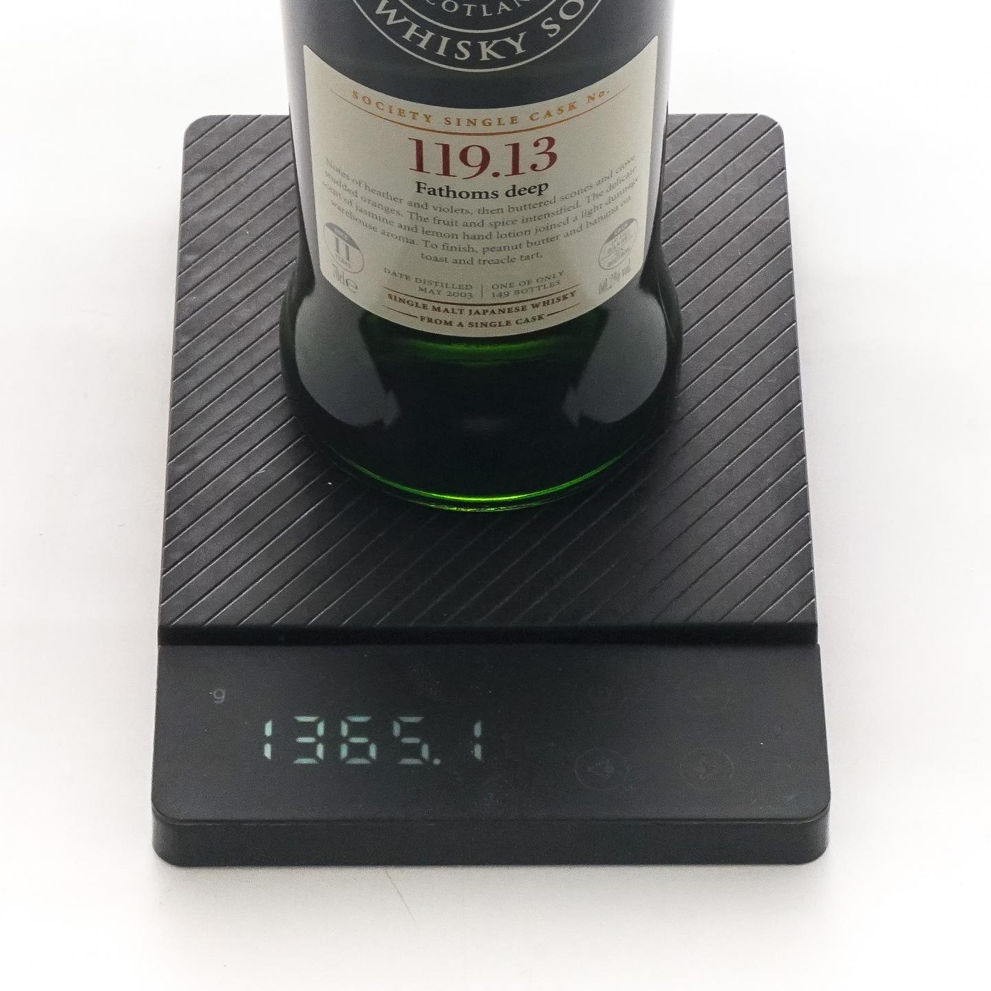 SMWS 119.13 山崎 11年 2003