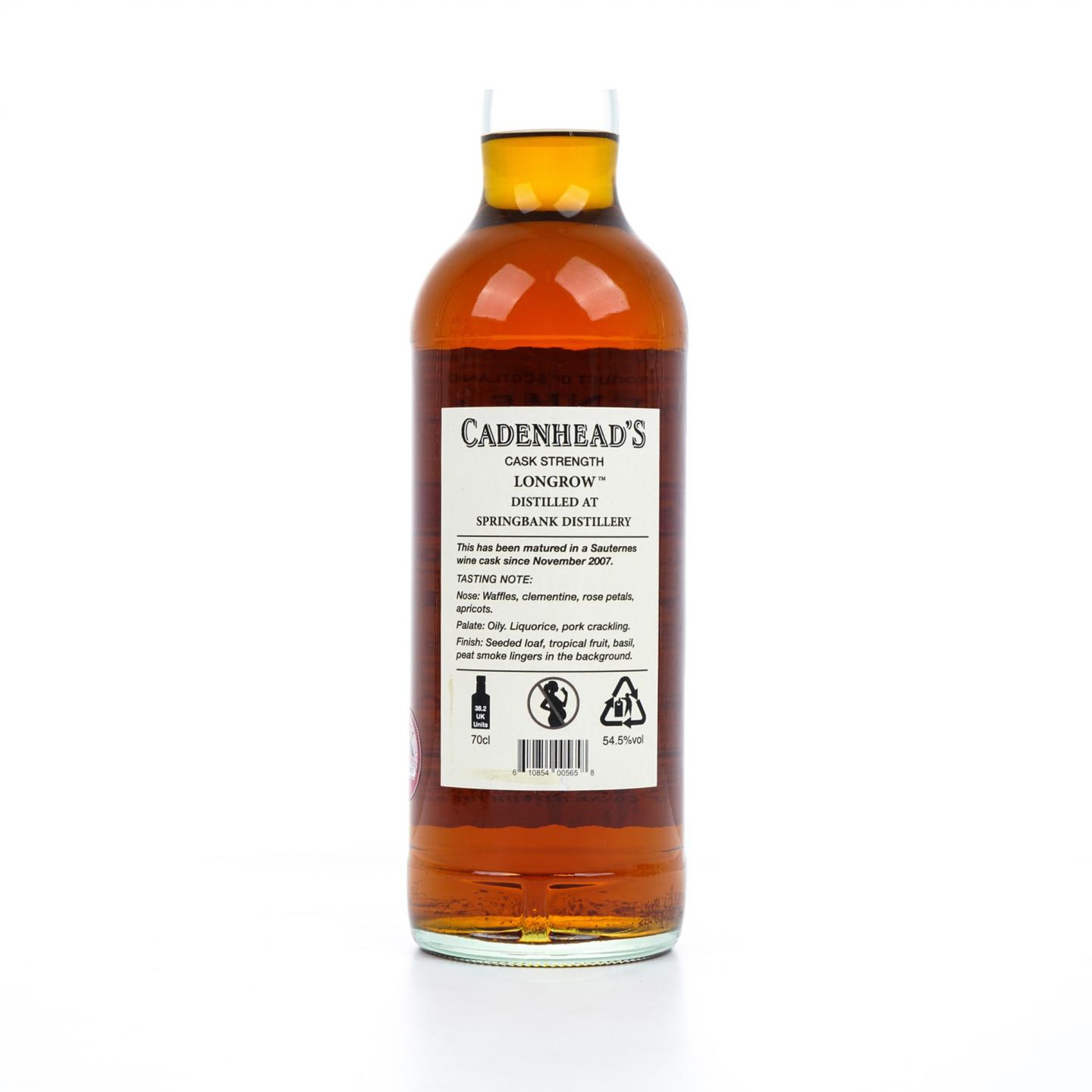 朗格罗 14年 2007-2022 Cadenhead 葡萄酒桶