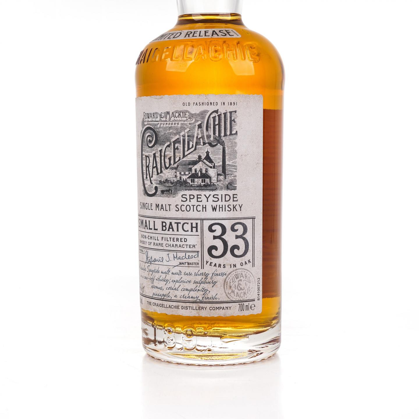 克莱拉奇33年Small Batch_大拍-酒虫网 Craigellachie 33年 スモールバッチ