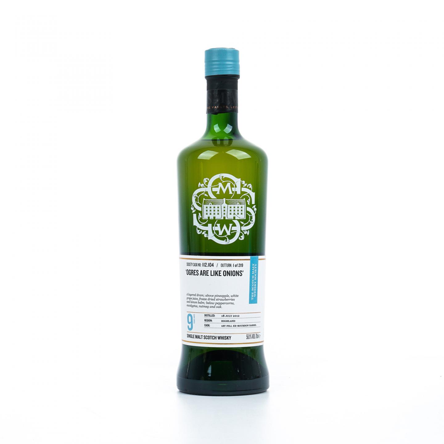 SMWS 112.104 罗曼湖 9年 2012