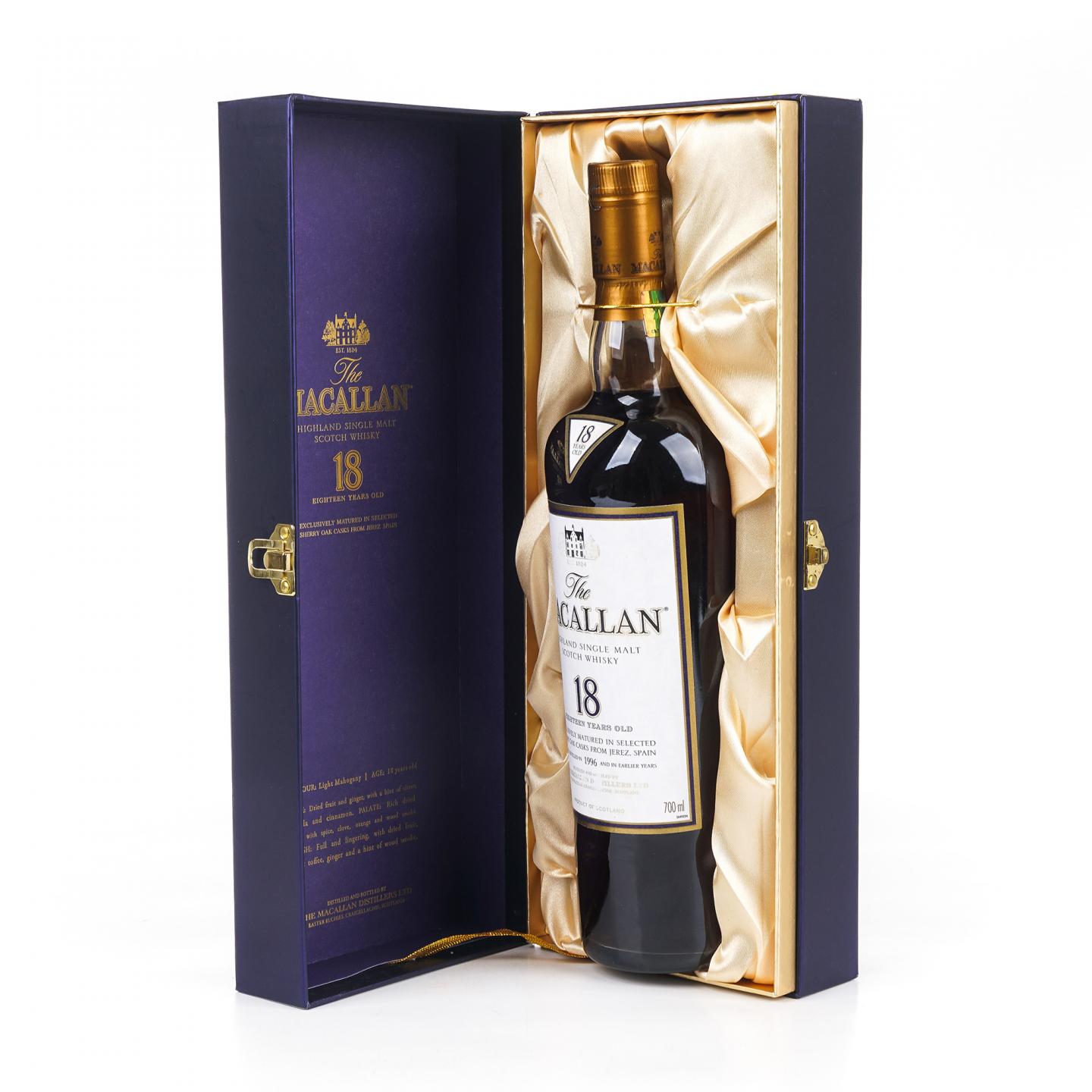 麦卡伦 18年 1996 雪莉桶 700ml