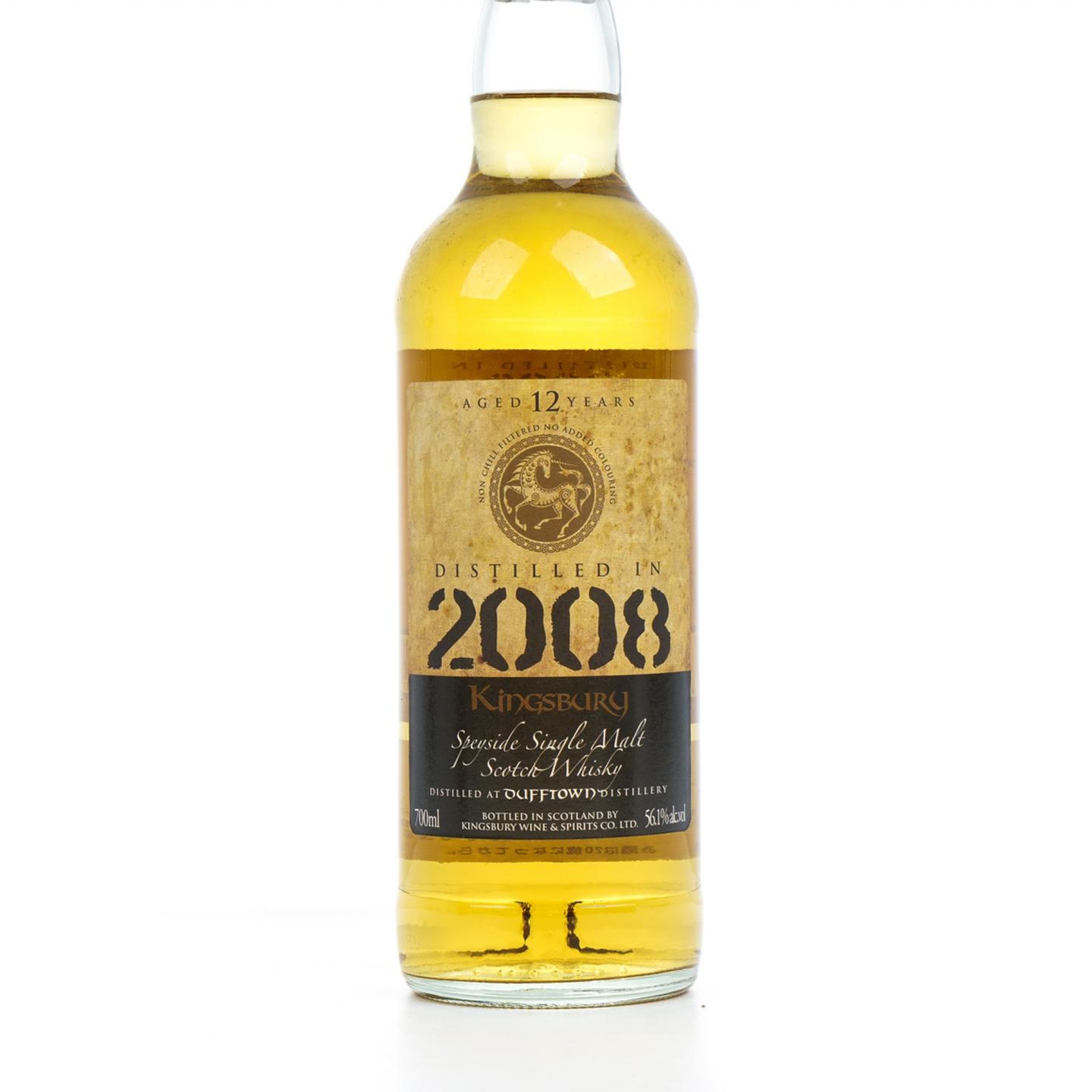 达夫镇 12年 2008 单桶#700208 Kingsbury