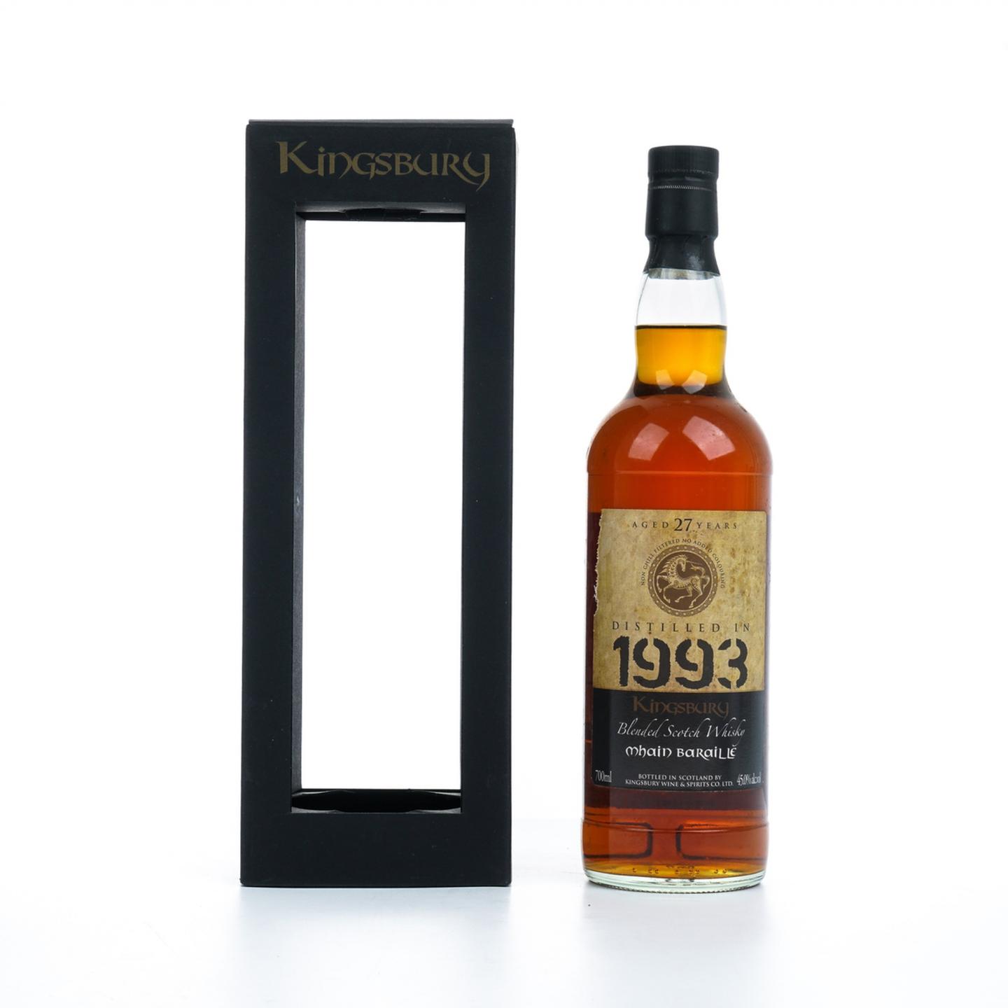 Mhain Baraille 27年 1993 苏威调和 Kingsbury