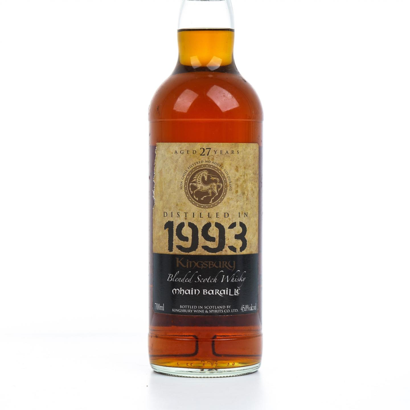 Mhain Baraille 27年 1993 苏威调和 Kingsbury