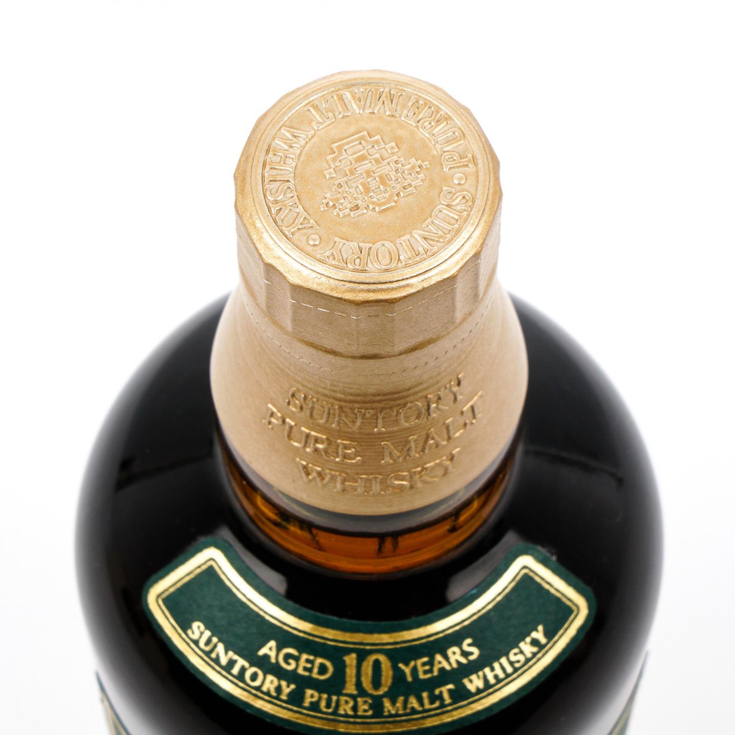 山崎 10年 金花 Pure Malt 绿标 750ml
