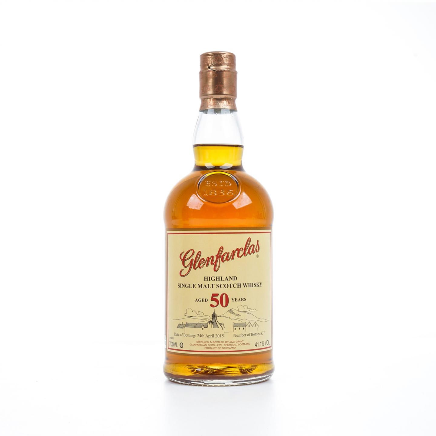 格兰花格 50年 2015 礼盒 700ml
