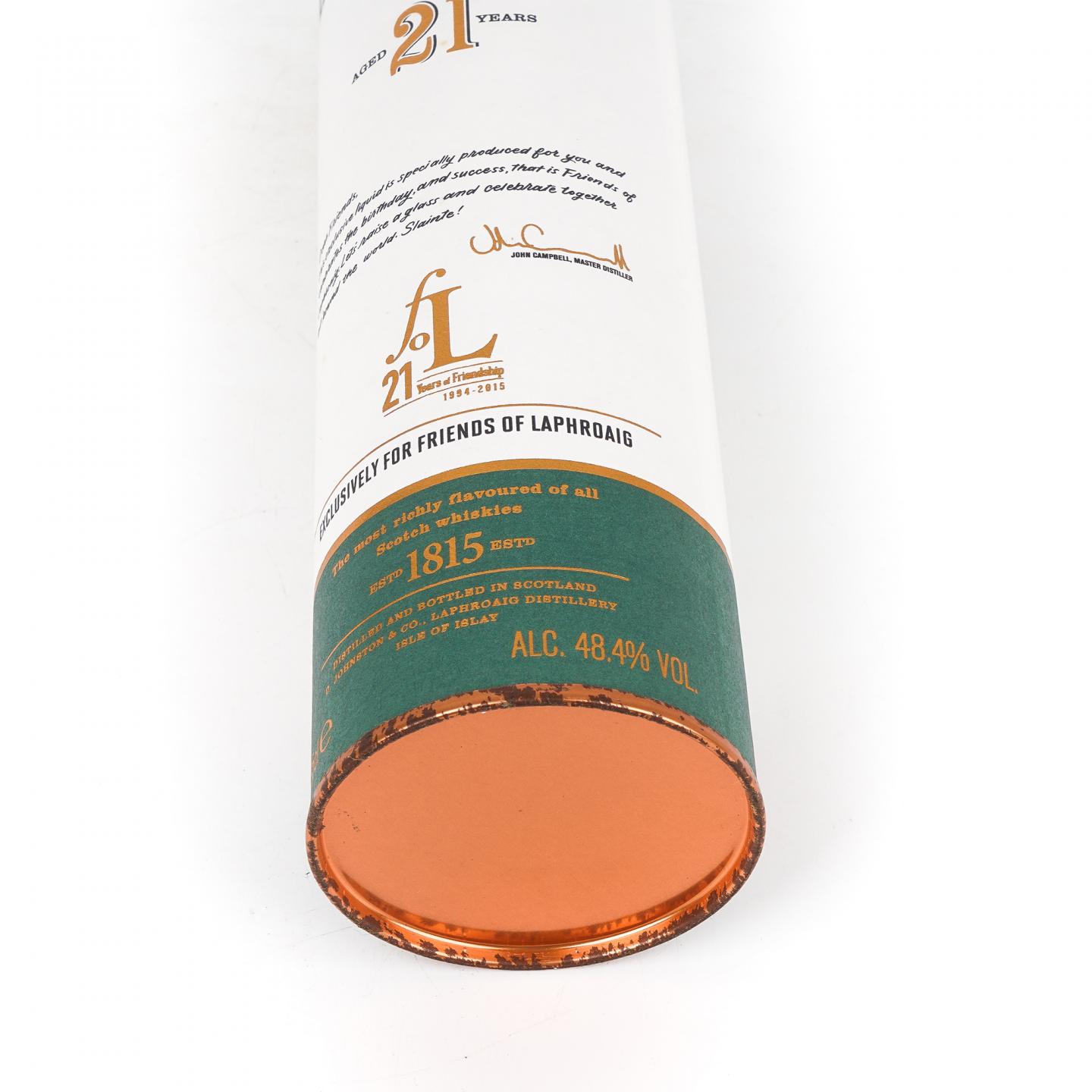 拉弗格 21年 Friends of Laphroaig 350ml