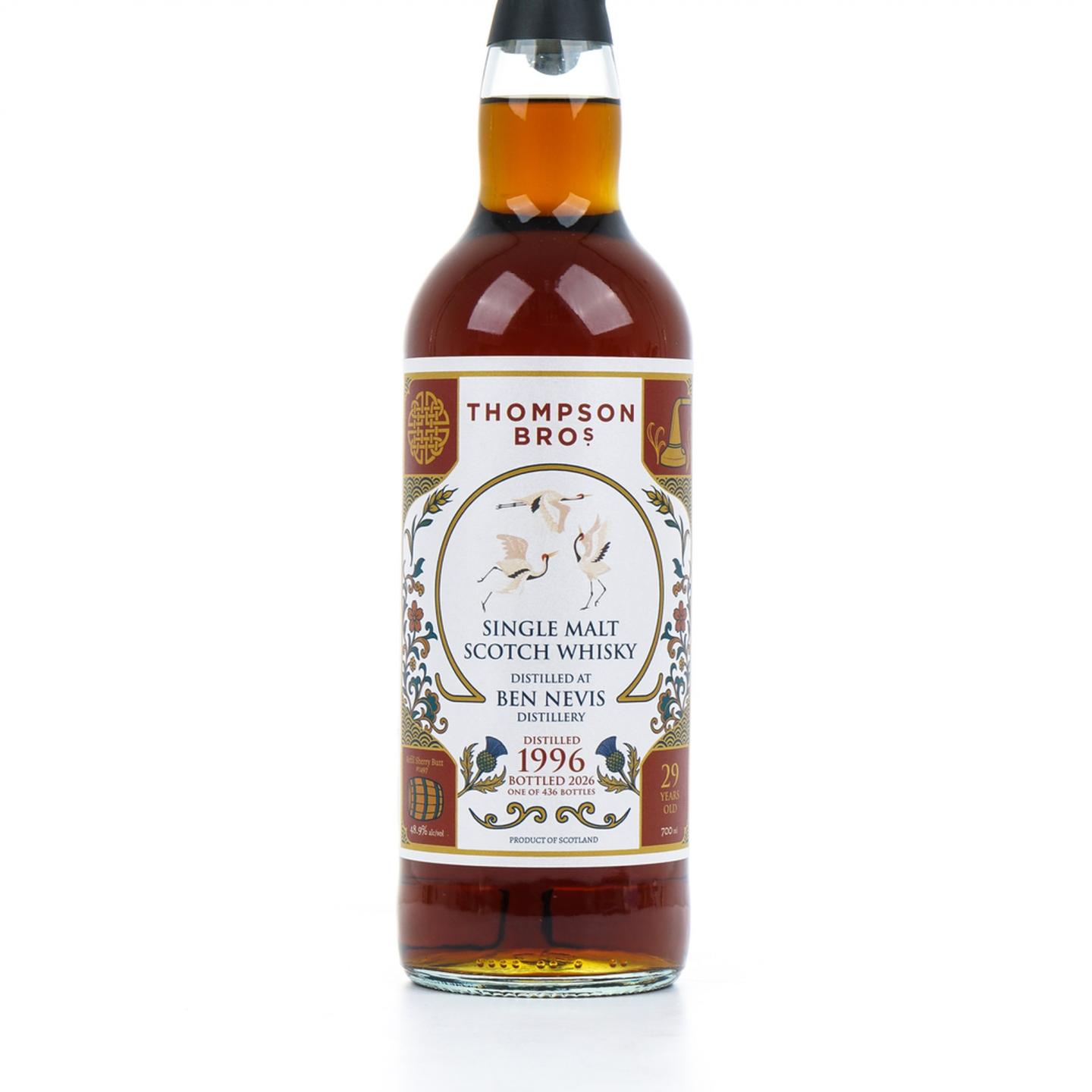 本尼维斯 29年 1996-2026 Thompson Bros