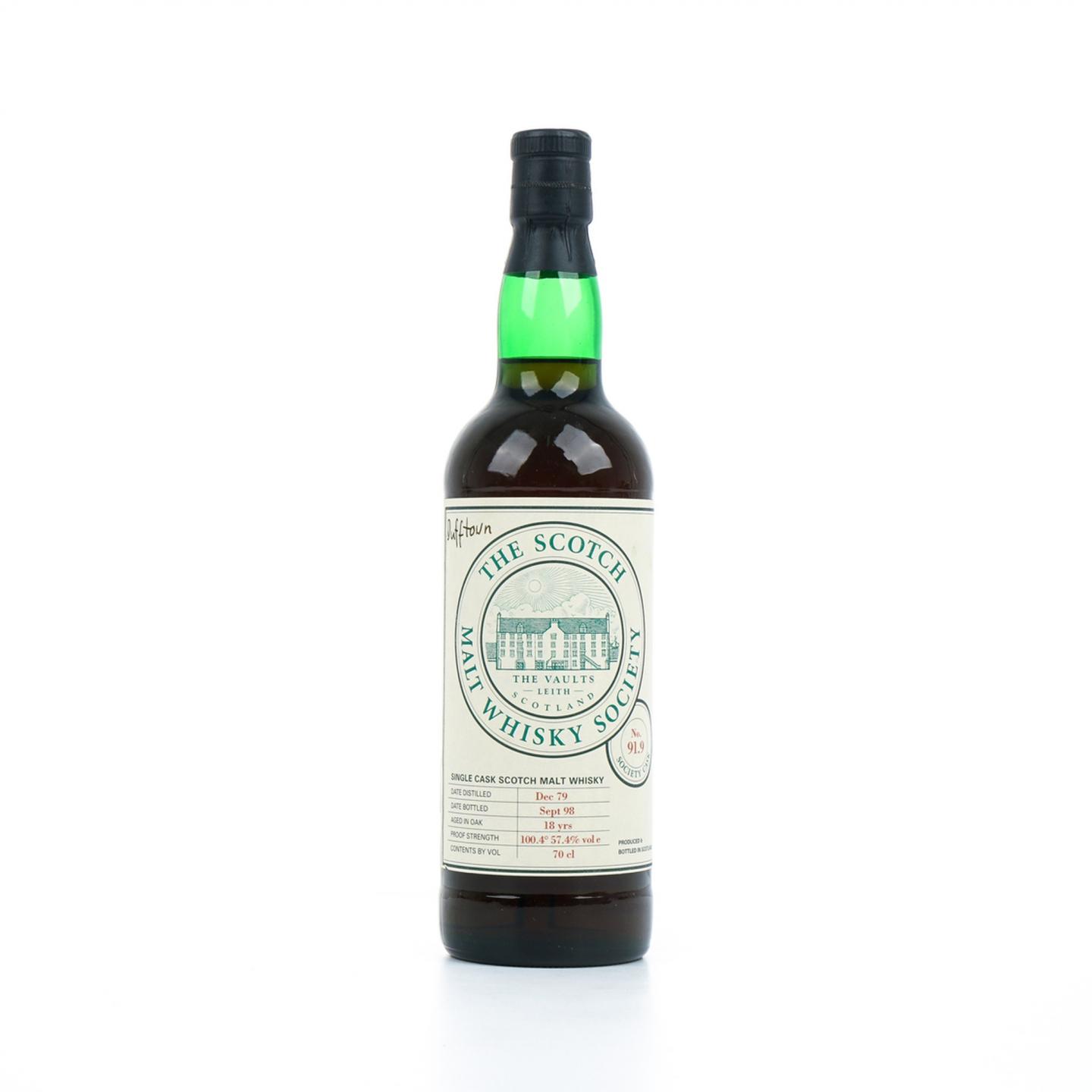 SMWS 91.9 达夫镇 1979-1998 单桶