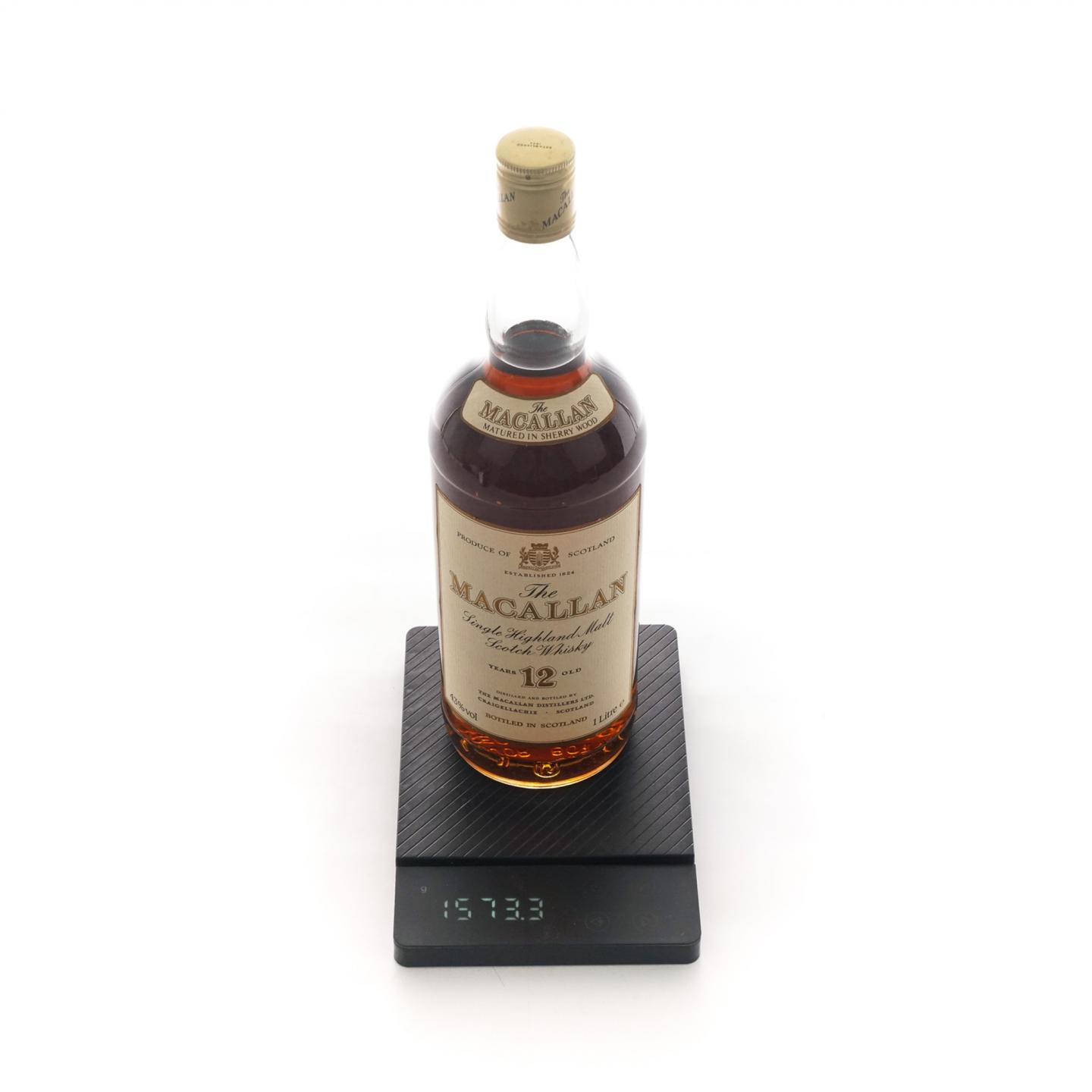 麦卡伦 12年 雪莉桶 1L