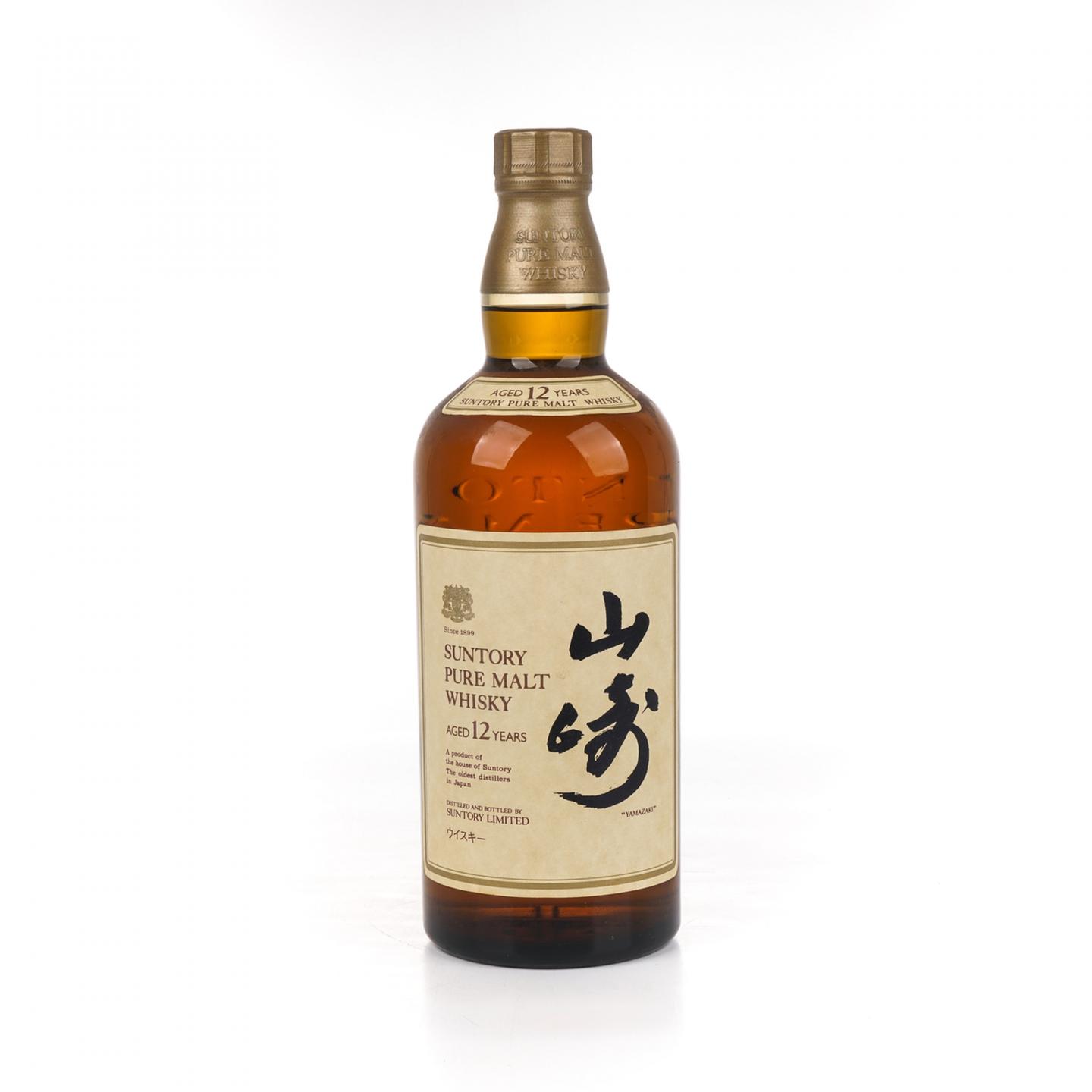 山崎 12年 Pure Malt 金狮标 750ml