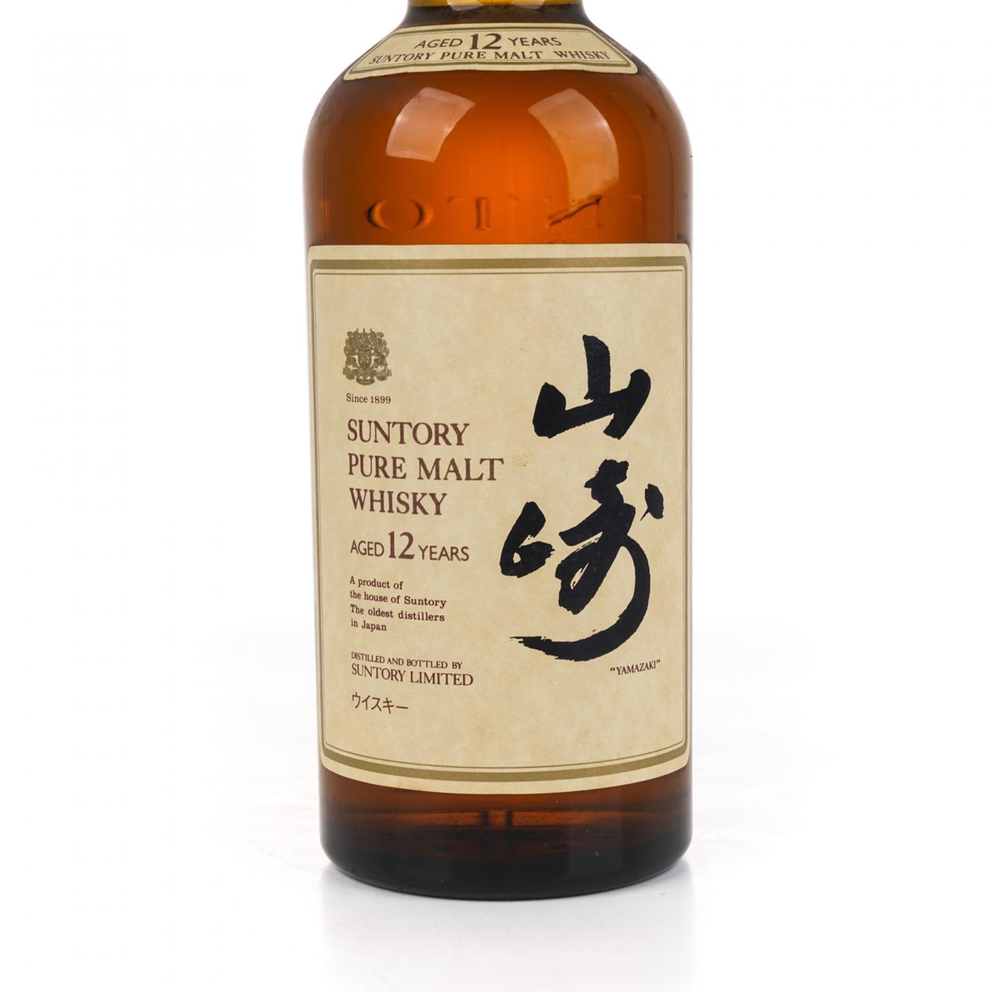 山崎 12年 Pure Malt 金狮标 750ml