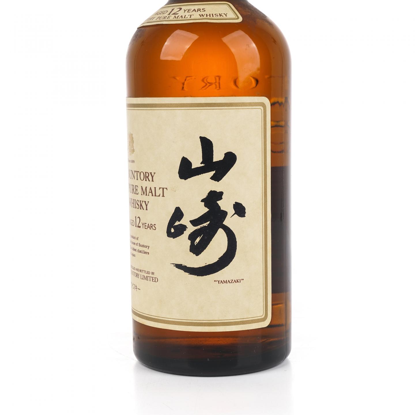 山崎 12年 Pure Malt 金狮标 750ml