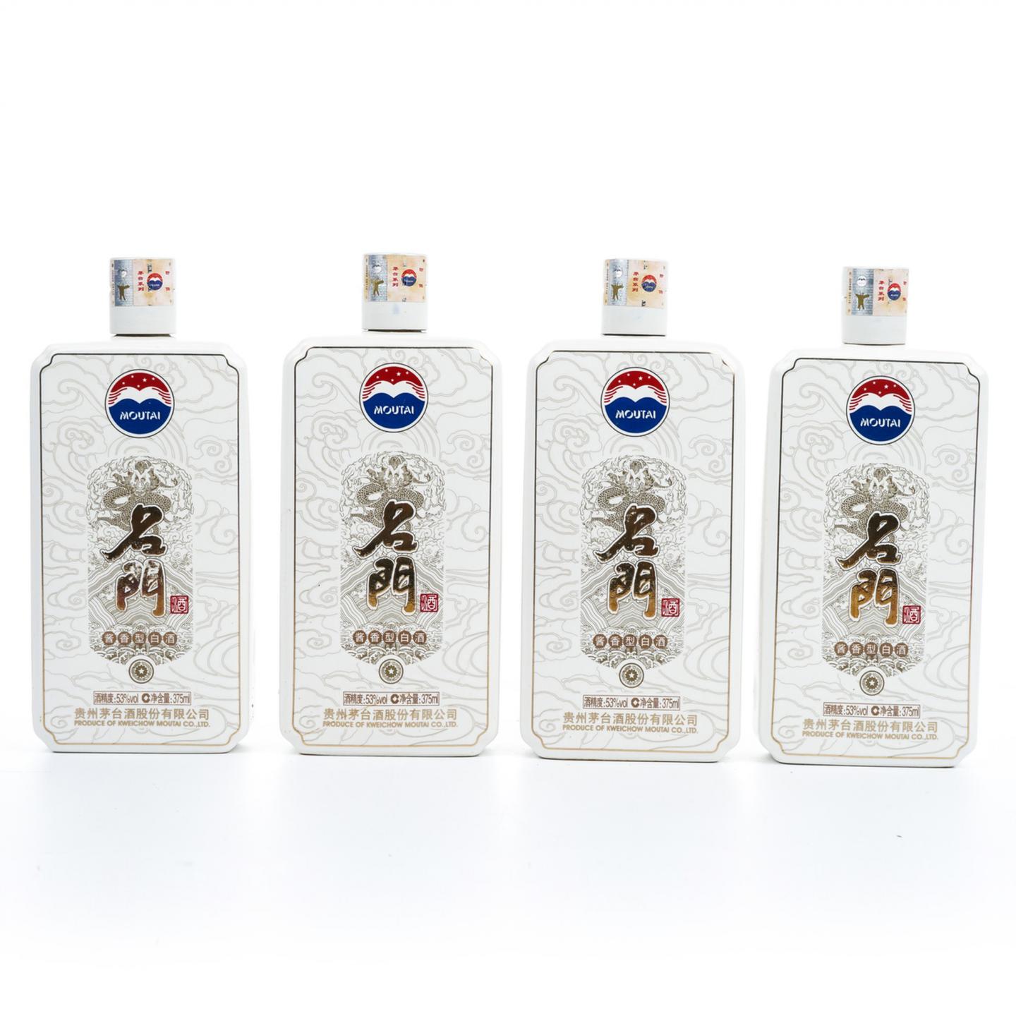 茅台·2014年 名门忠义仁勇酒 关公 4瓶组*375ml