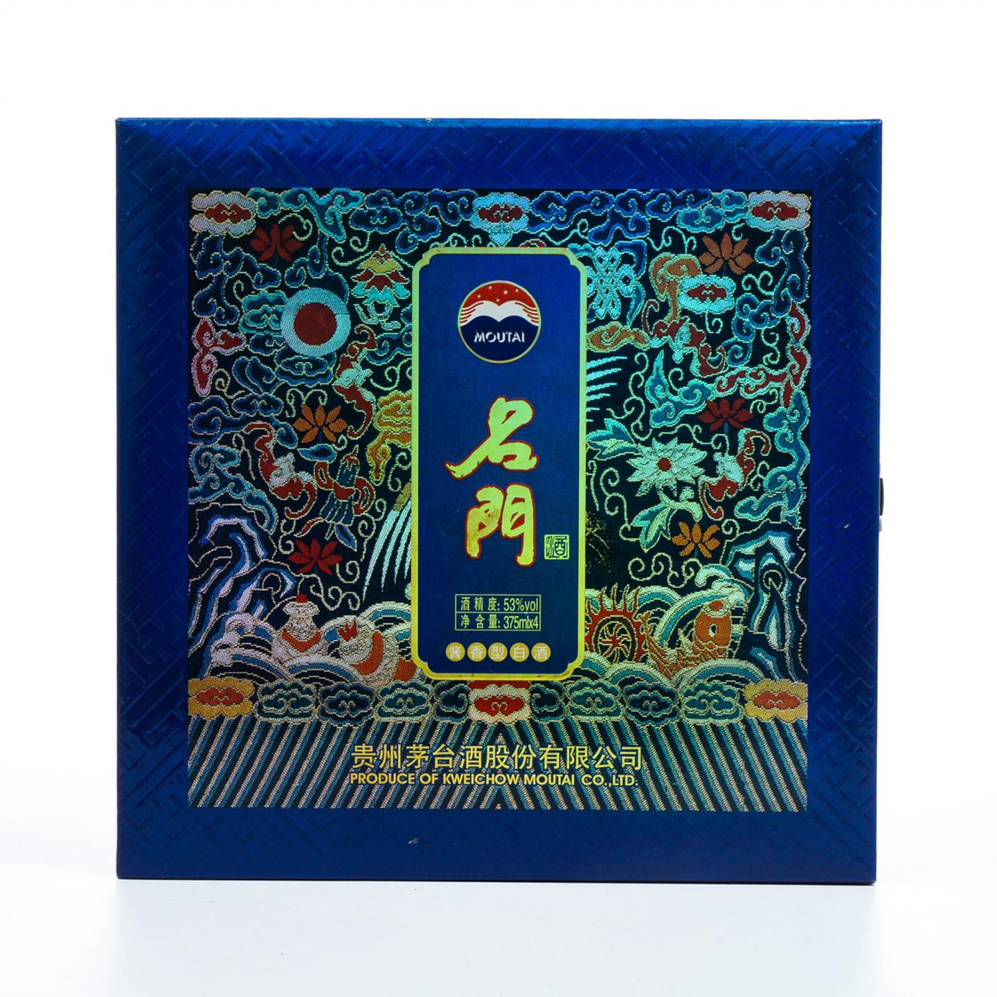 茅台·2014年 名门忠义仁勇酒 关公 4瓶组*375ml