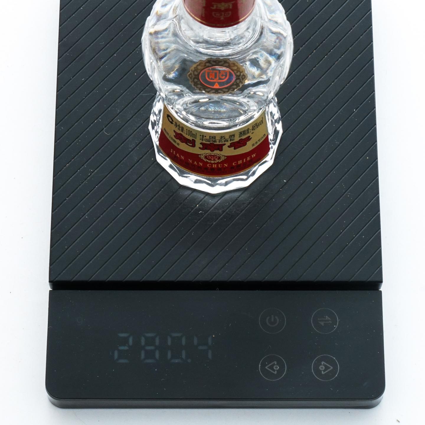 四川剑南春·东方红/典藏30年/15年/透明水晶瓶 100ml/50ml 礼盒装 5瓶组