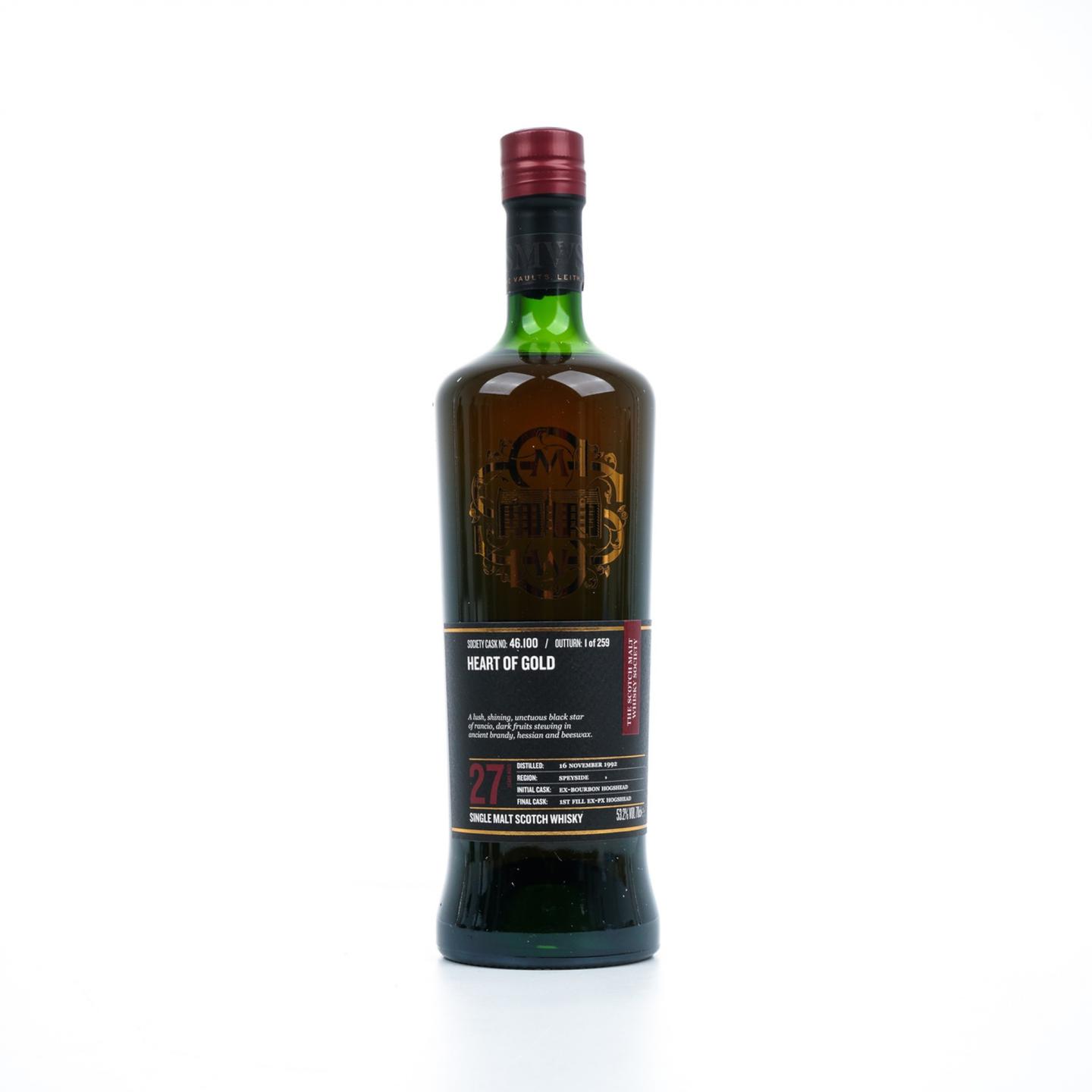 SMWS 46.100 格兰洛西 27年 1992