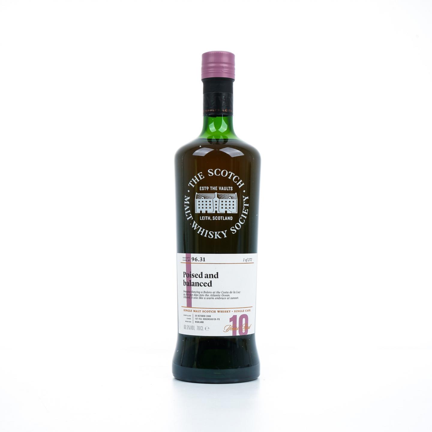 SMWS 96.31 格兰多纳 10年 2008 60.5%Vol.