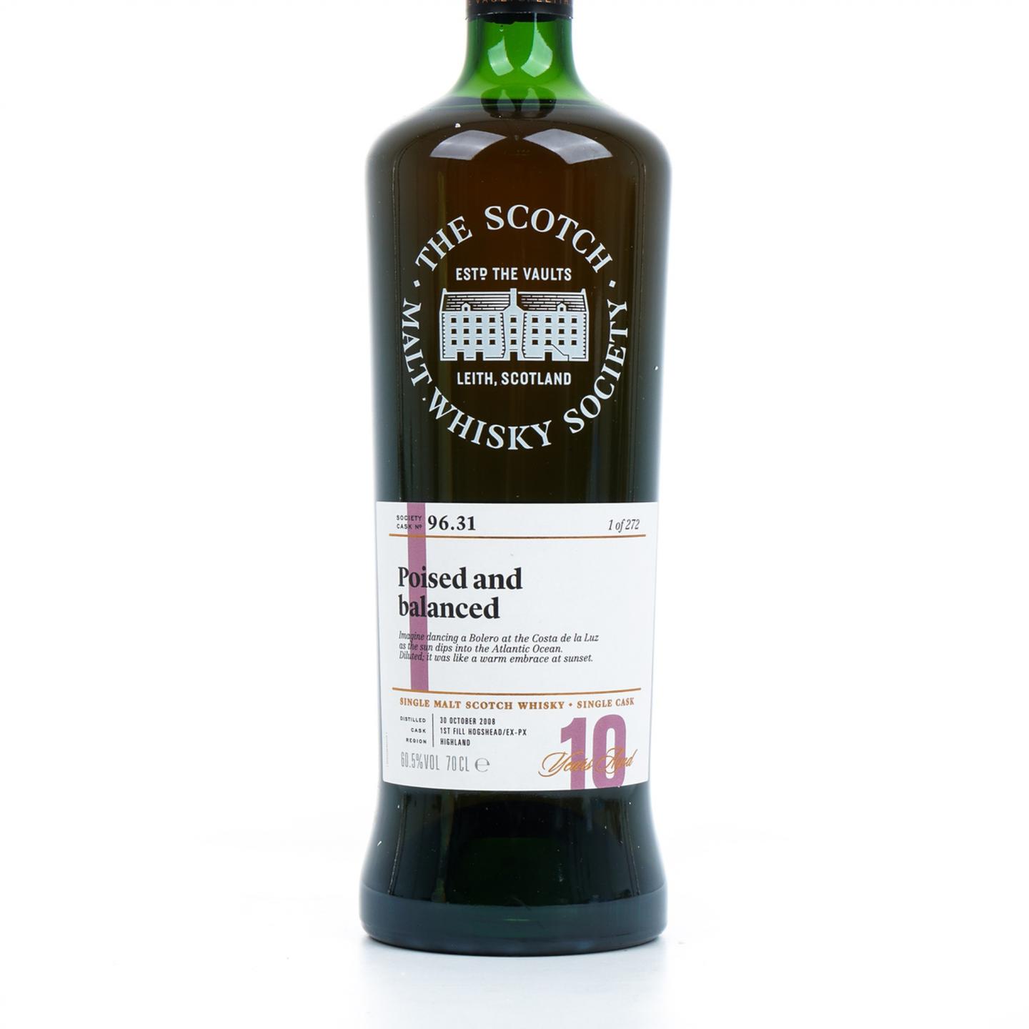 SMWS 96.31 格兰多纳 10年 2008 60.5%Vol.