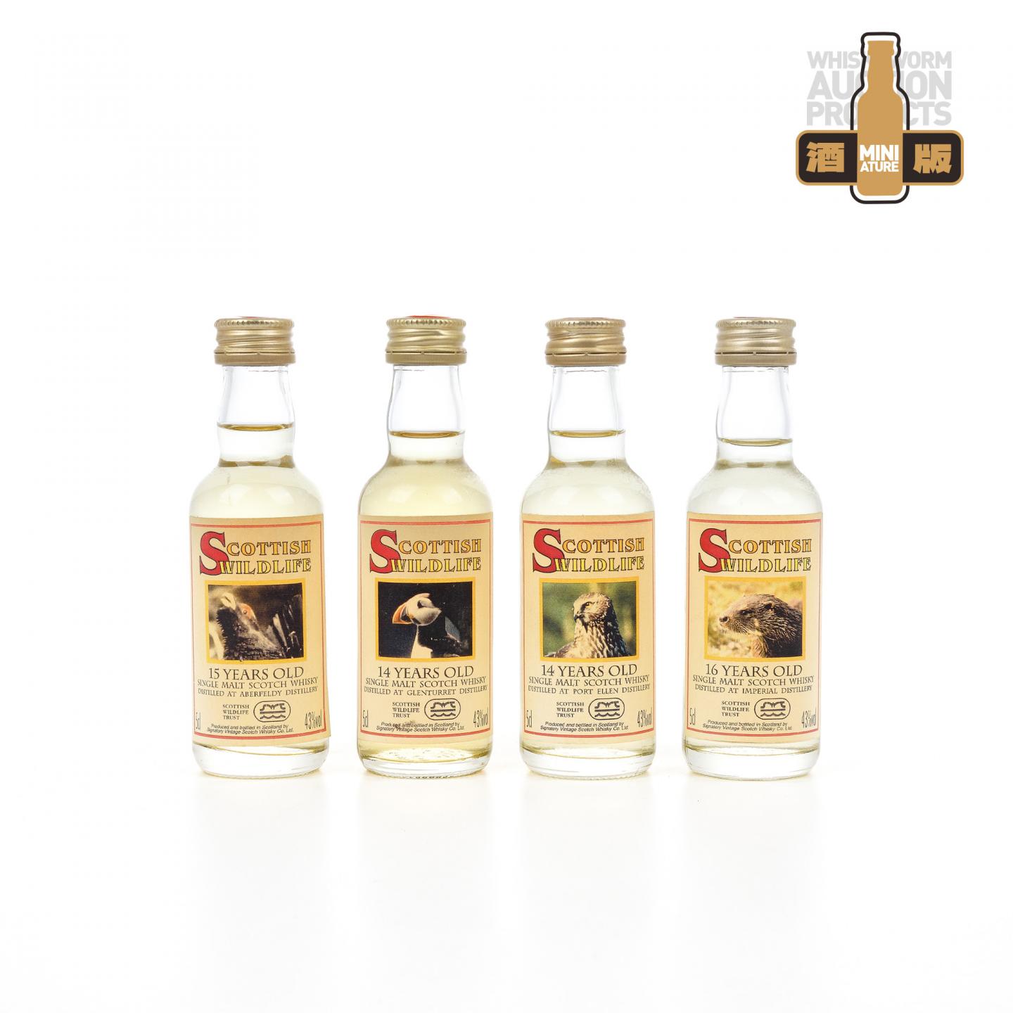 【酒版】格兰塔/波特艾伦/艾柏迪/帝国 Scottish Wildlife SV 50ml*4