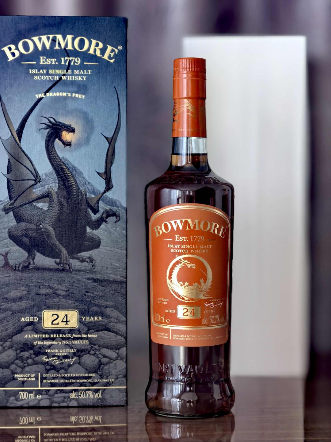 Bowmore 波摩 24年 The Dragon's Prey 到付