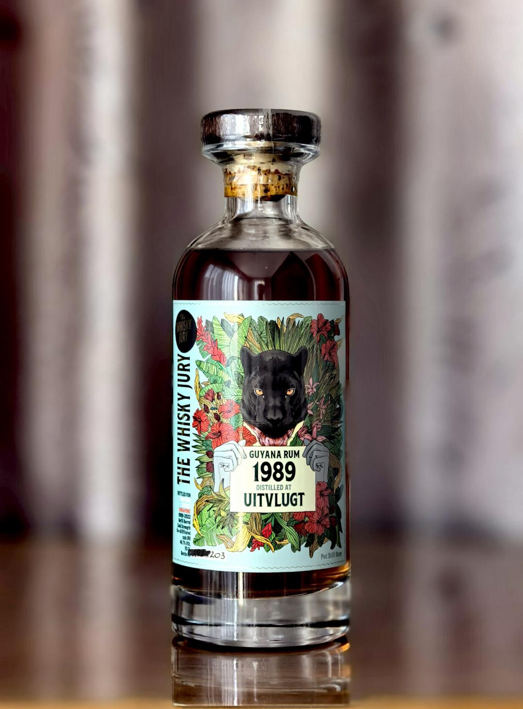 Guyana 1989-2022 Uitvlugt朗姆酒 The Whisky Jury 桶强 到付