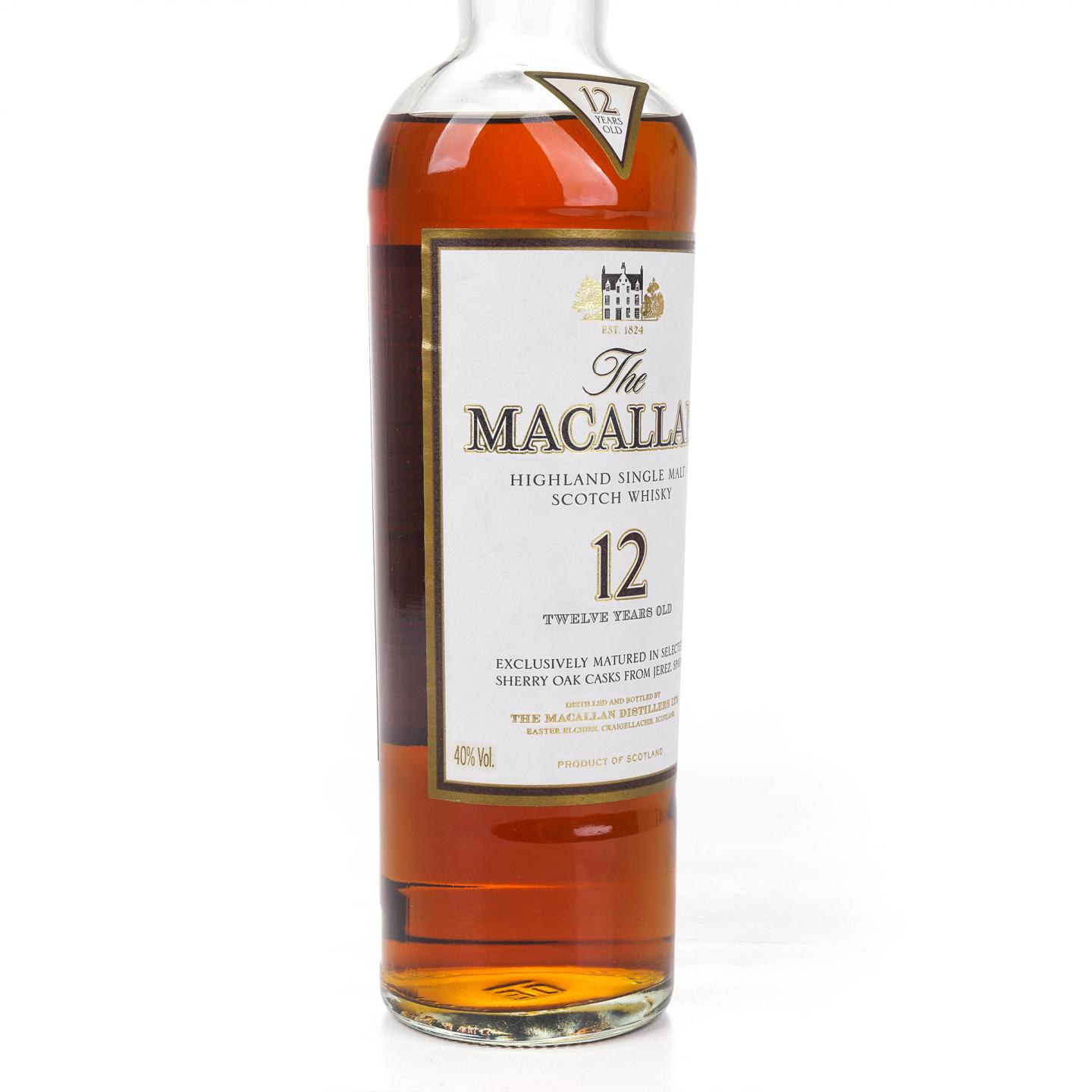 麦卡伦 12年 雪莉桶 40%Vol. 700ml