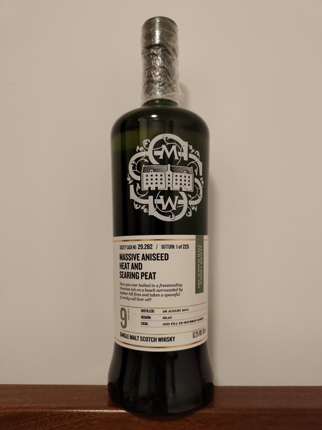 SMWS 29.282 拉弗格9年2011