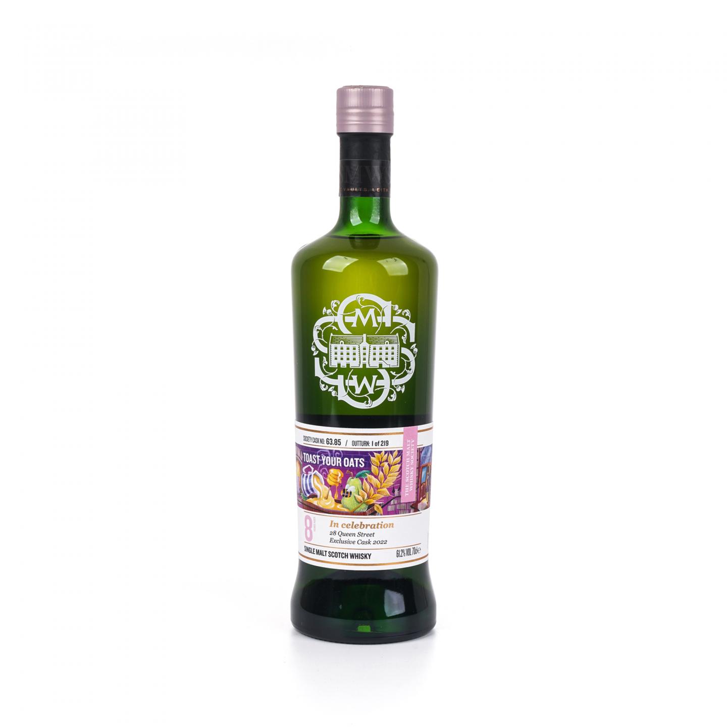 SMWS 63.85 格兰道奇 8年 2013