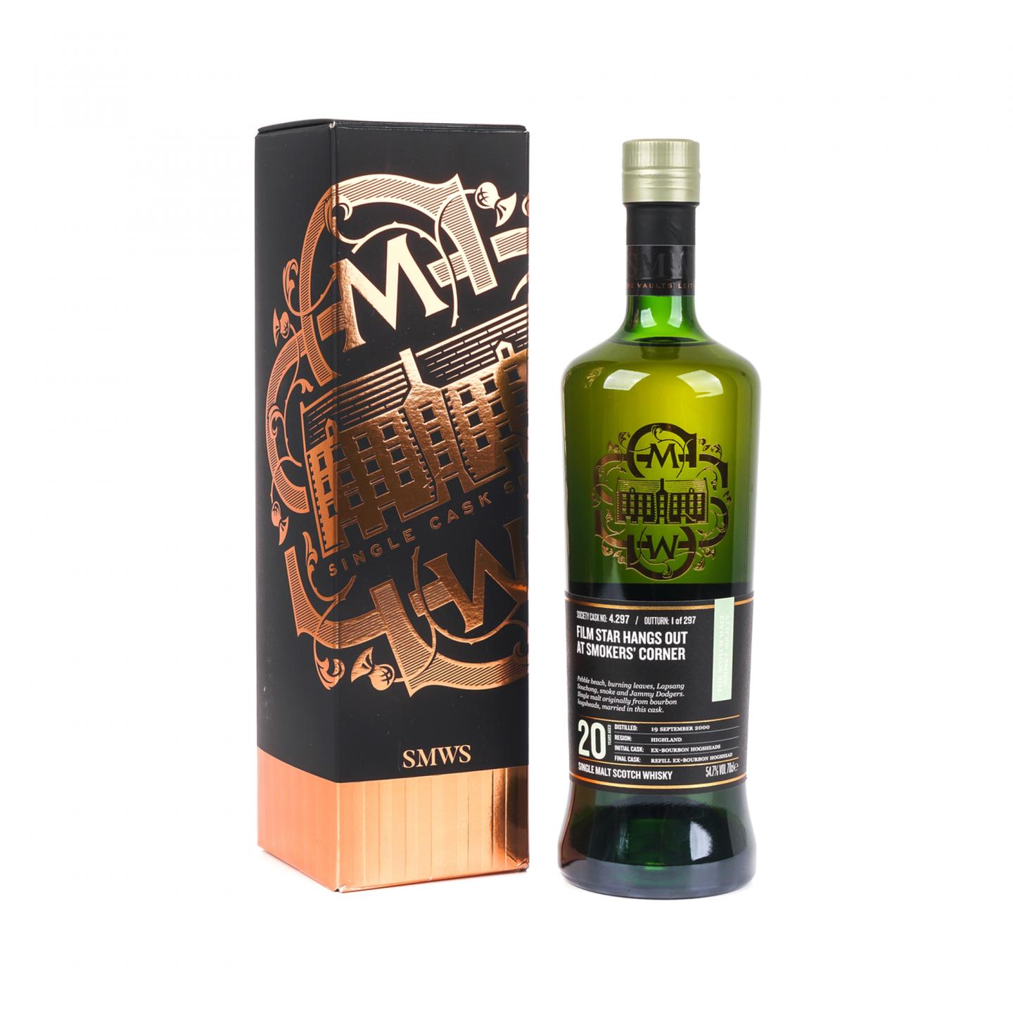 SMWS 4.297 高原骑士 20年 2000