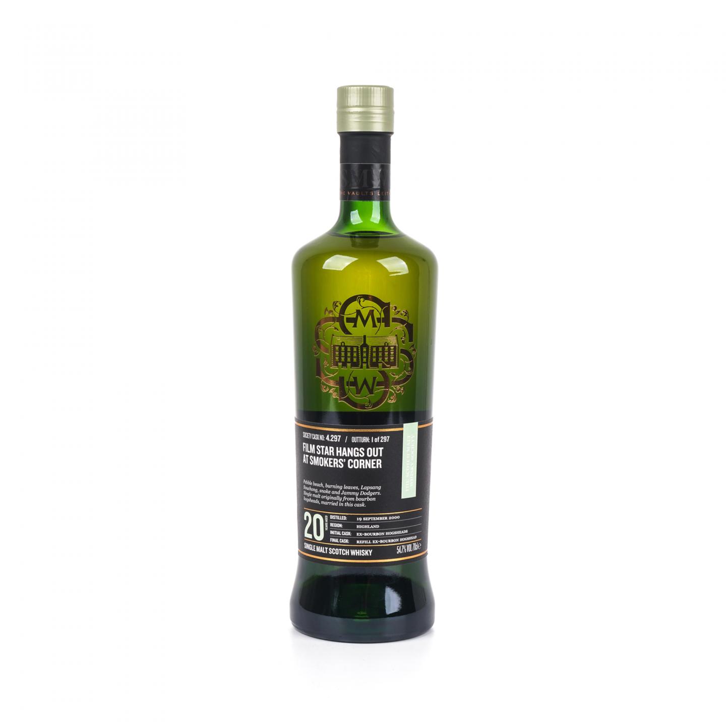 SMWS 4.297 高原骑士 20年 2000