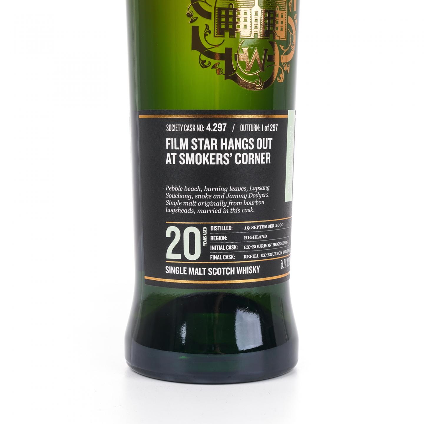 SMWS 4.297 高原骑士 20年 2000