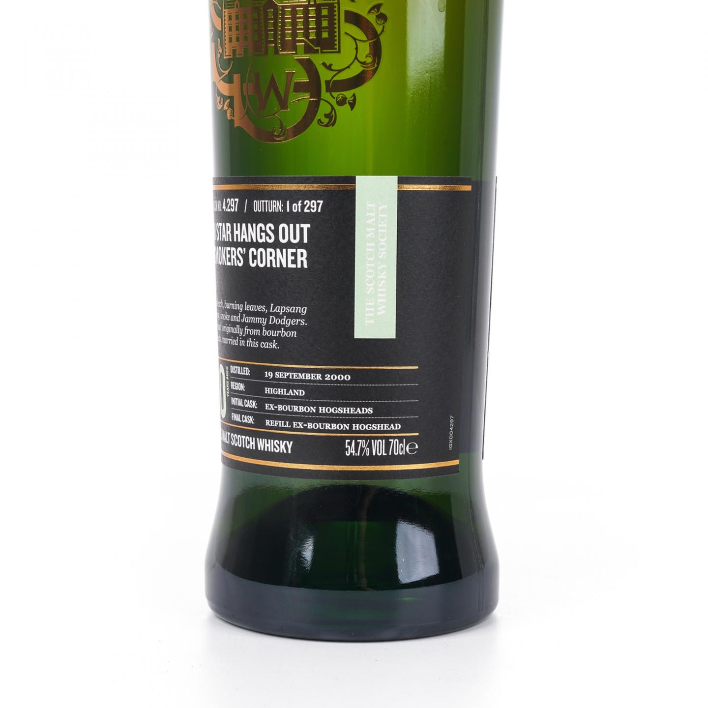 SMWS 4.297 高原骑士 20年 2000