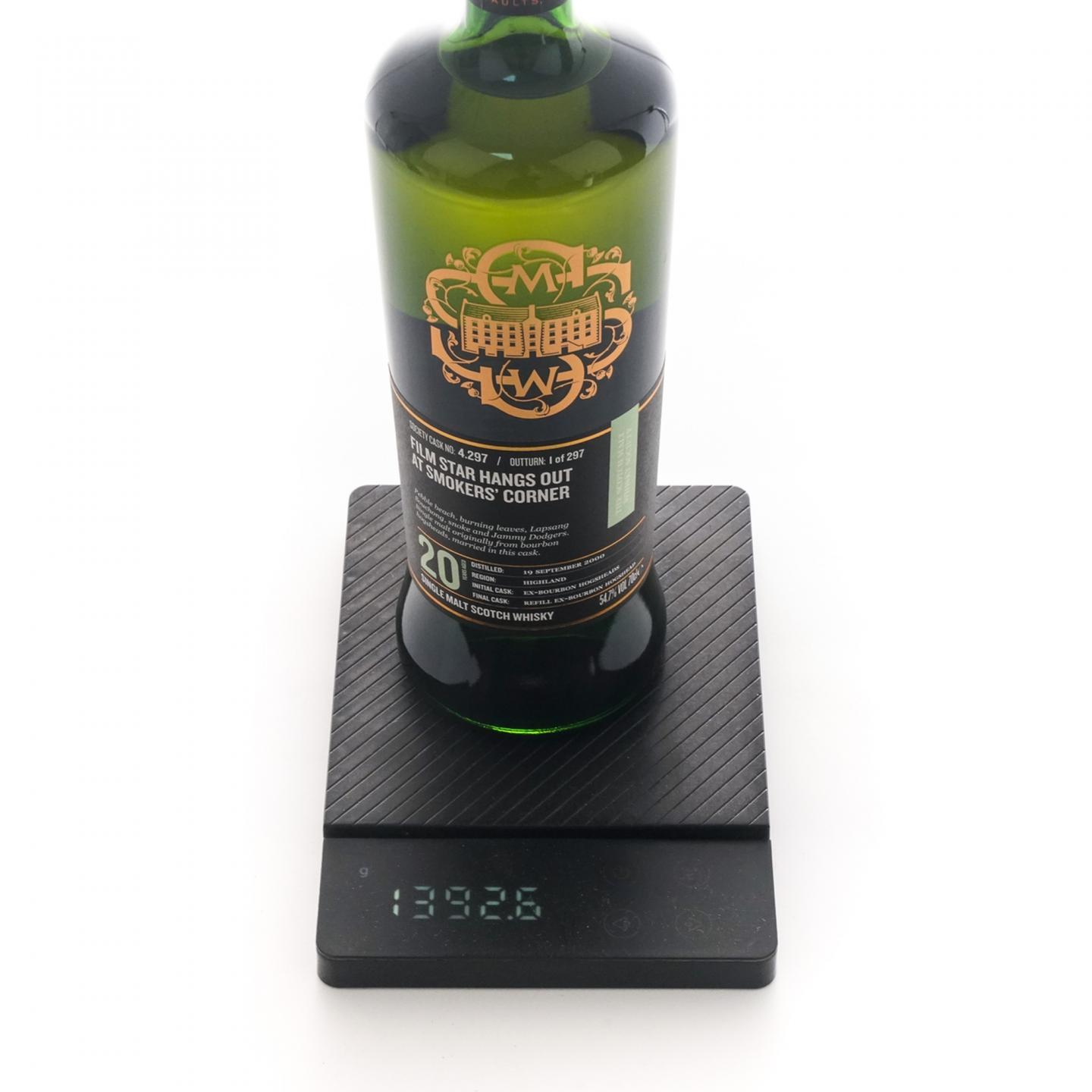 SMWS 4.297 高原骑士 20年 2000