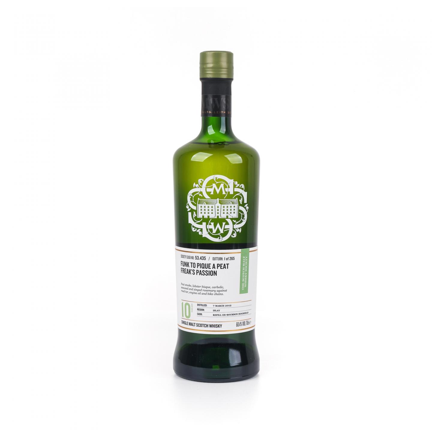 SMWS 53.435 卡尔里拉 10年 2012